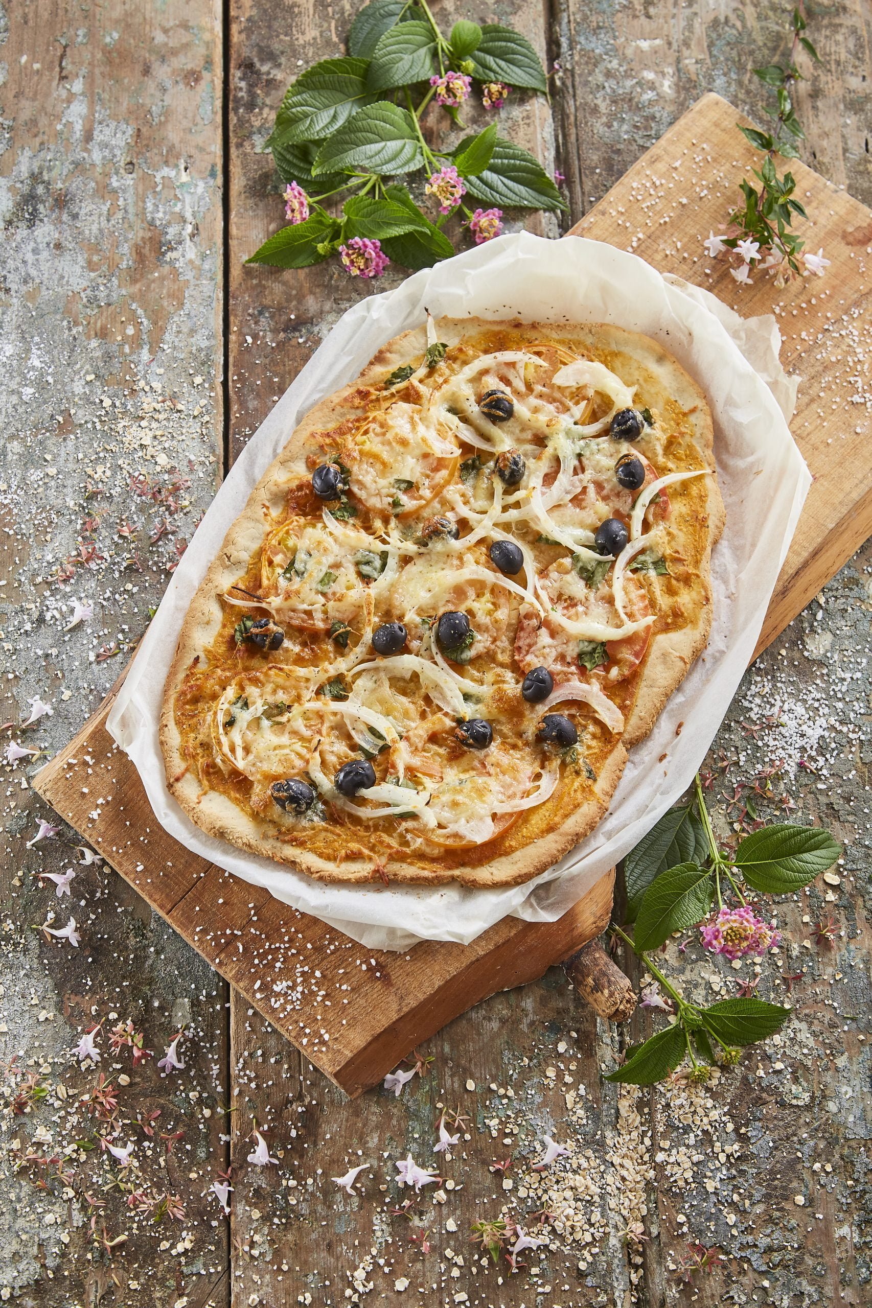 Pizza de aveia