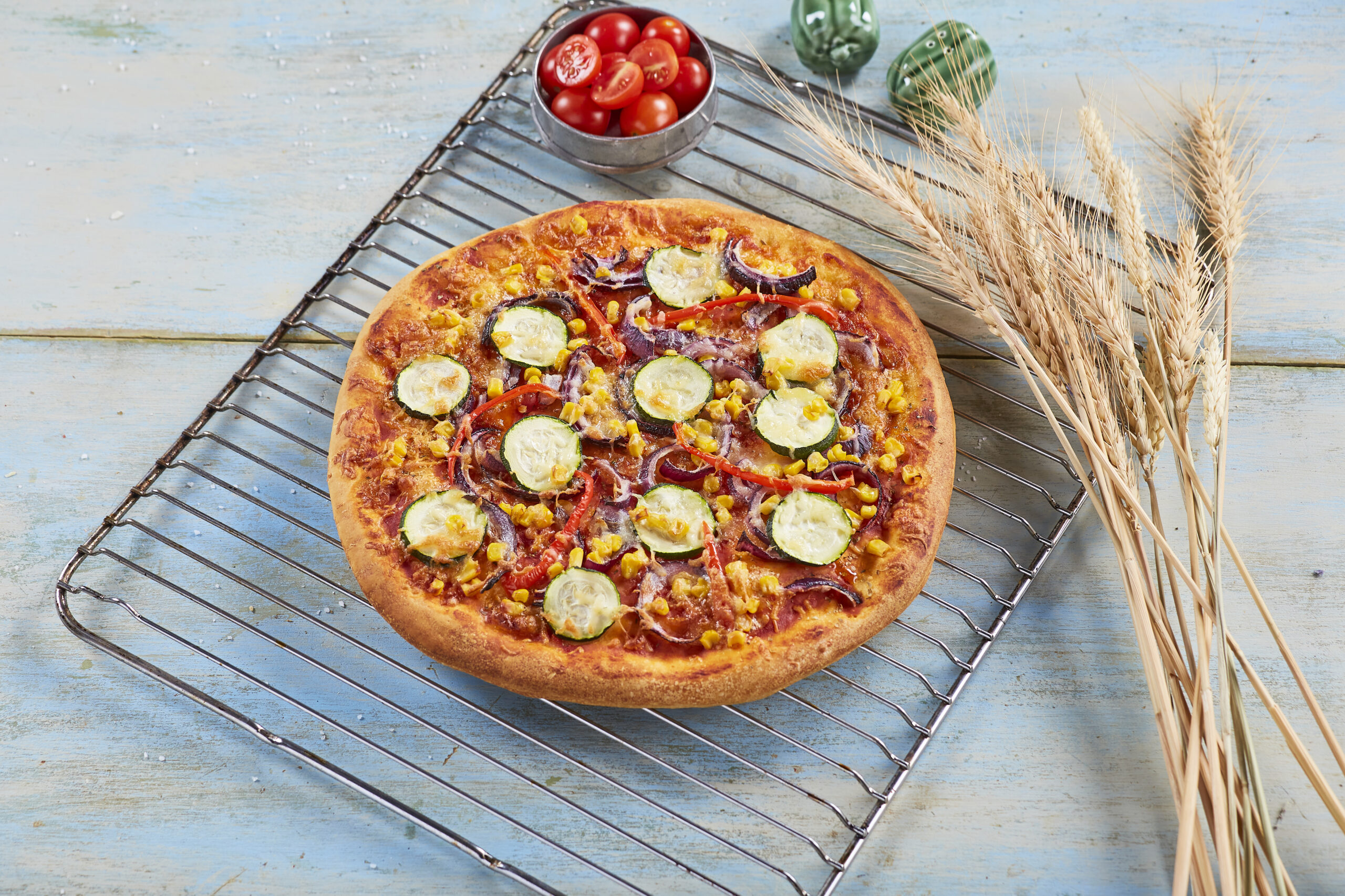 Pizza vegetais @TeleCulinária