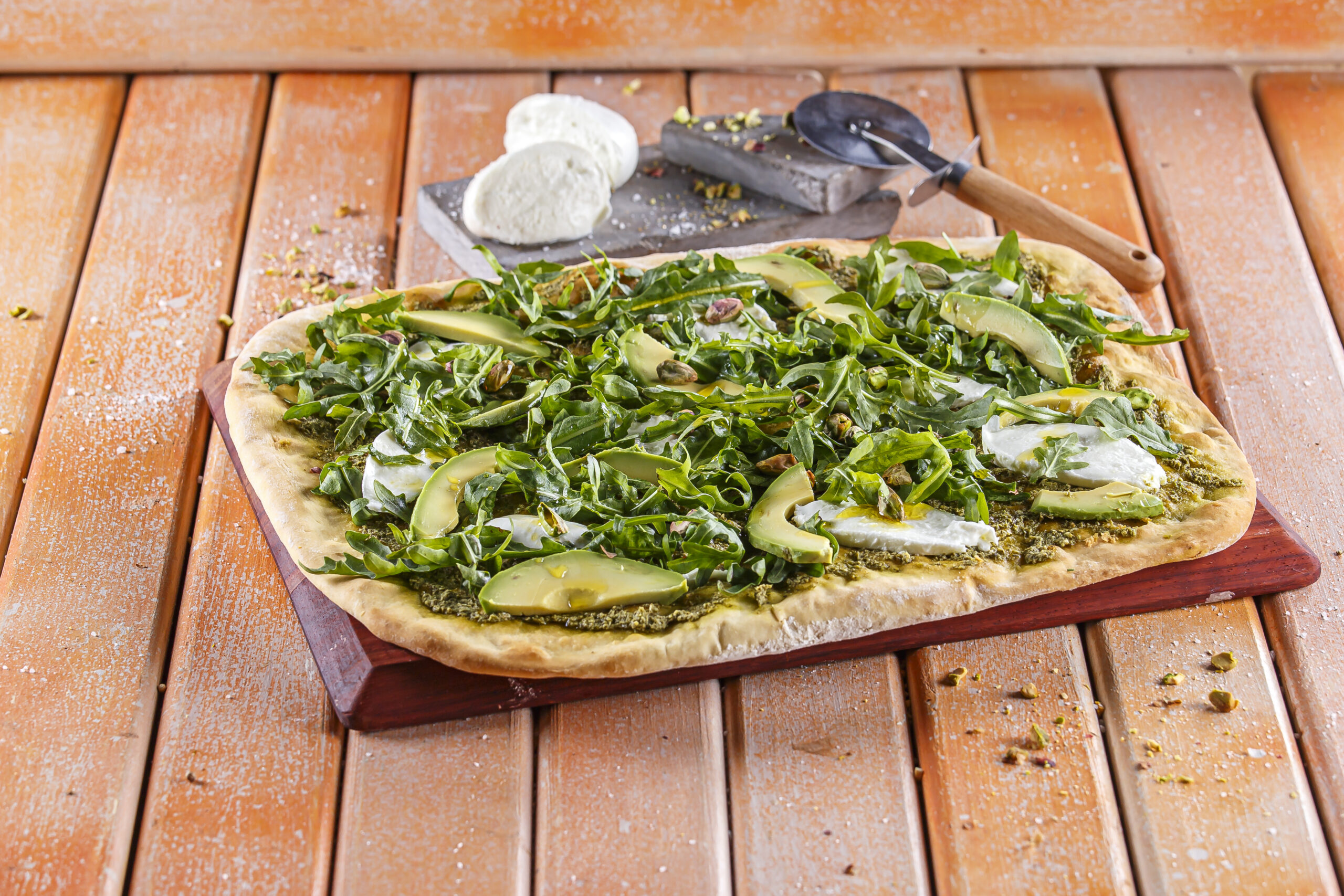 Pizza verde @TeleCulinária