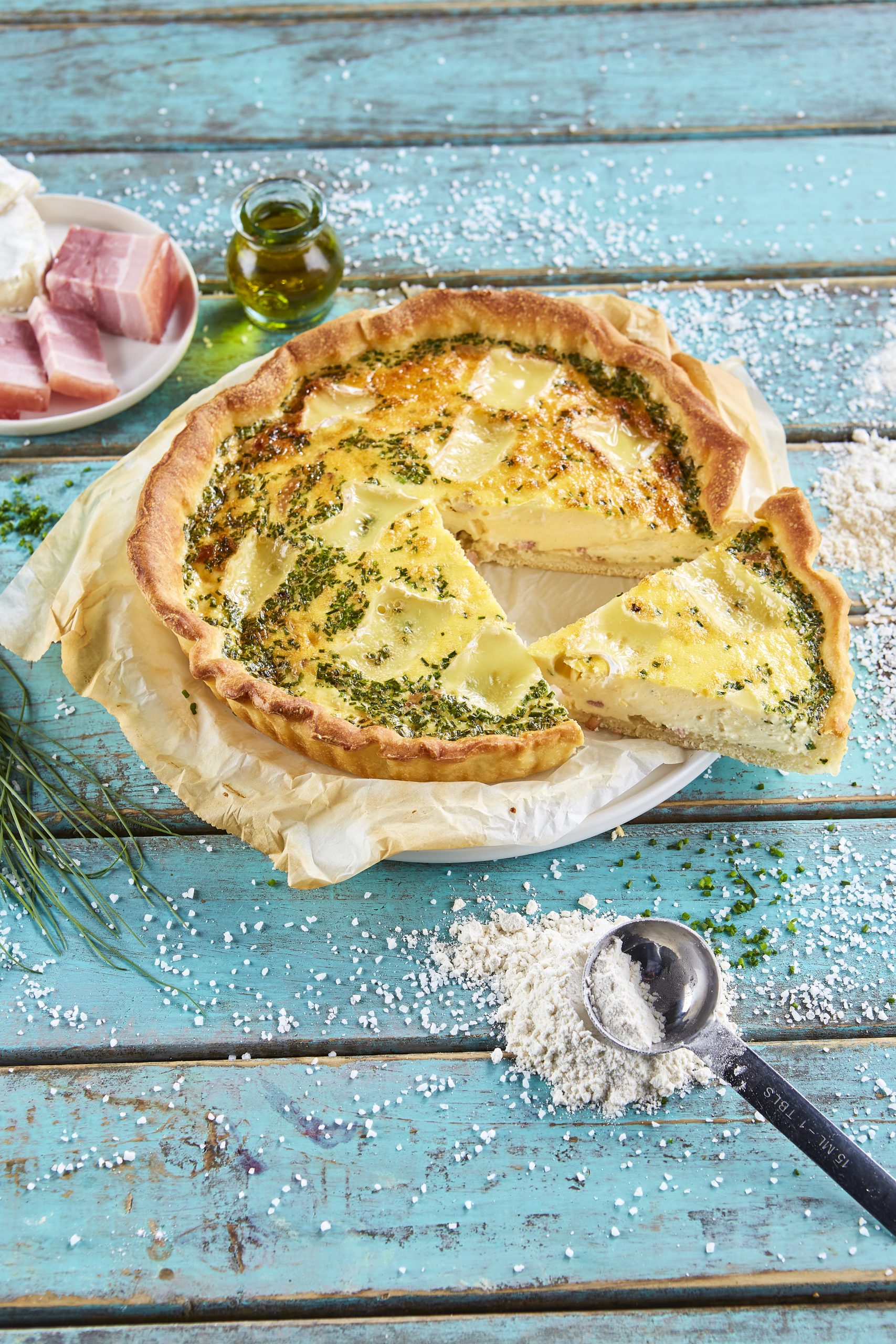 Quiche de camembert