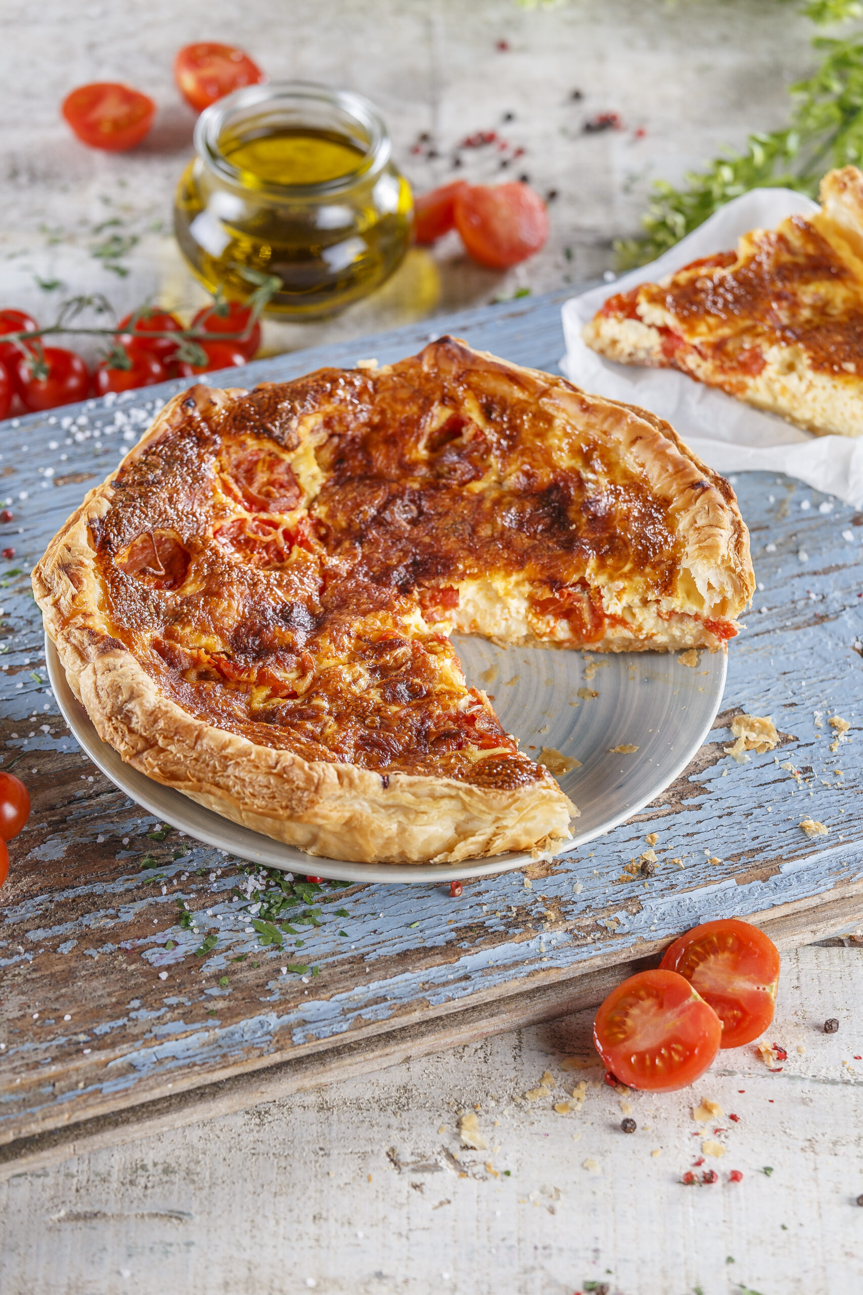 Quiche de tomate