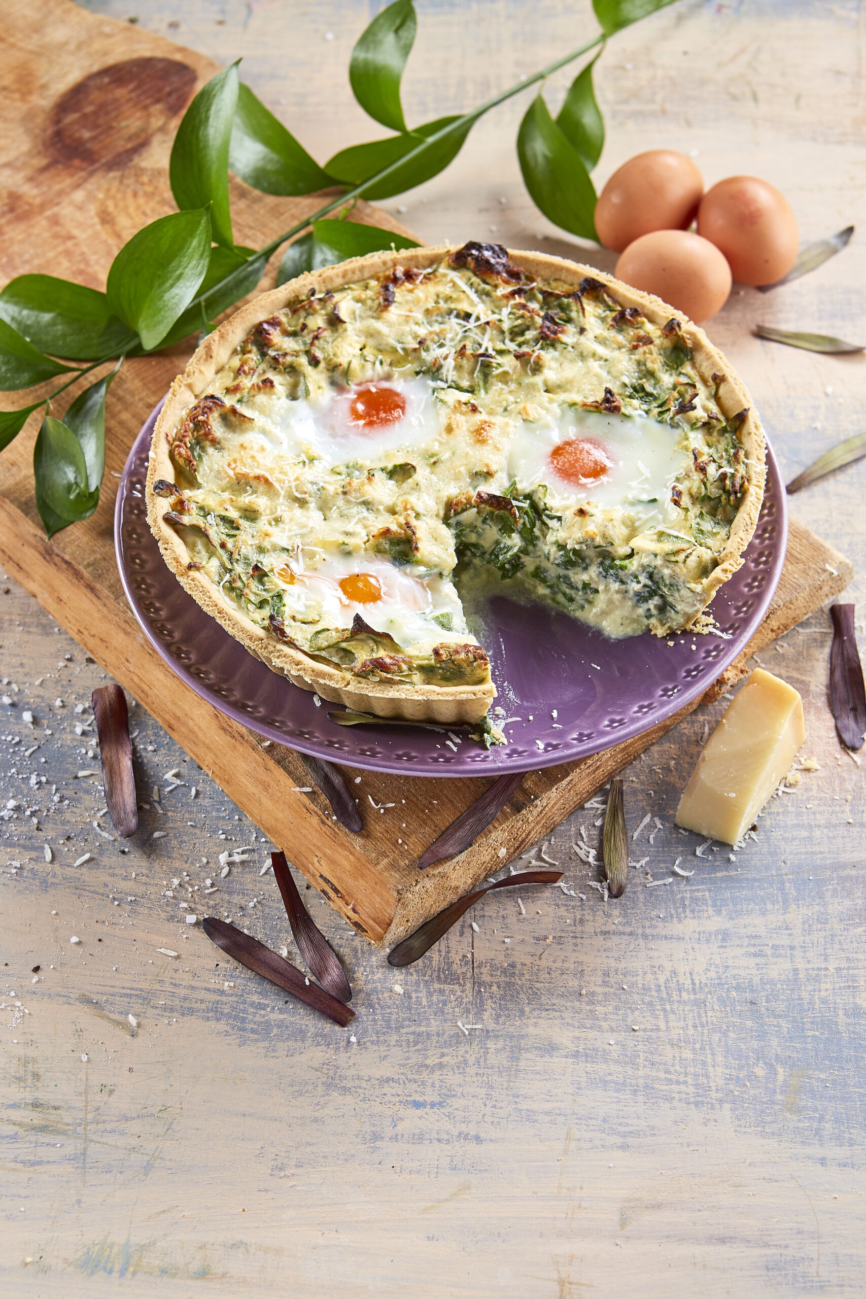 Quiche vegetariana