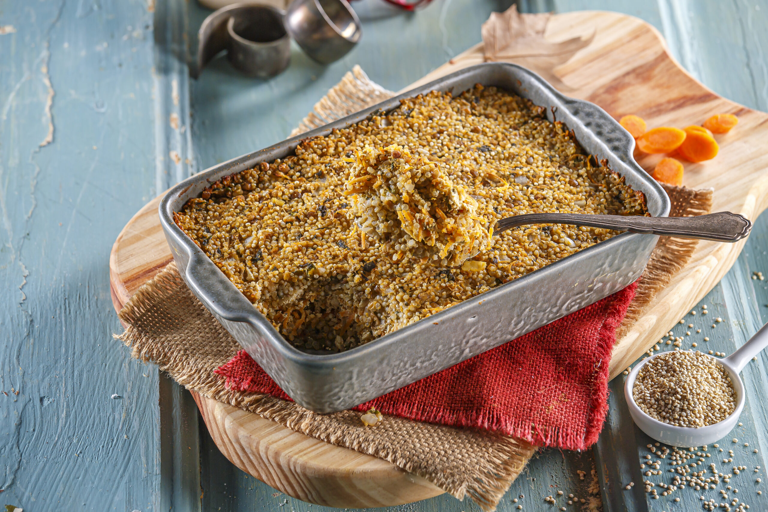 Quinoa de forno @TeleCulinária