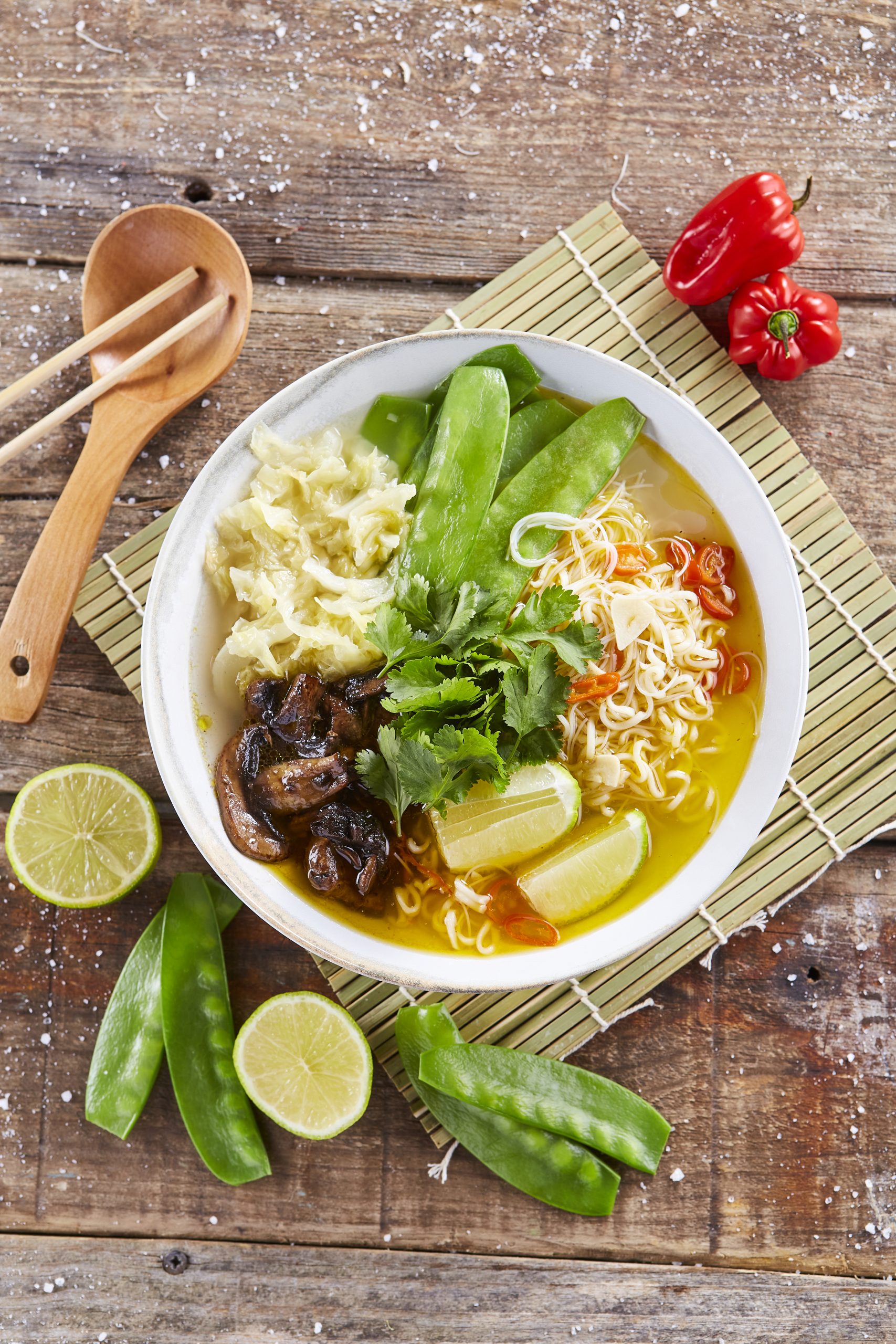 Ramen vegetariano