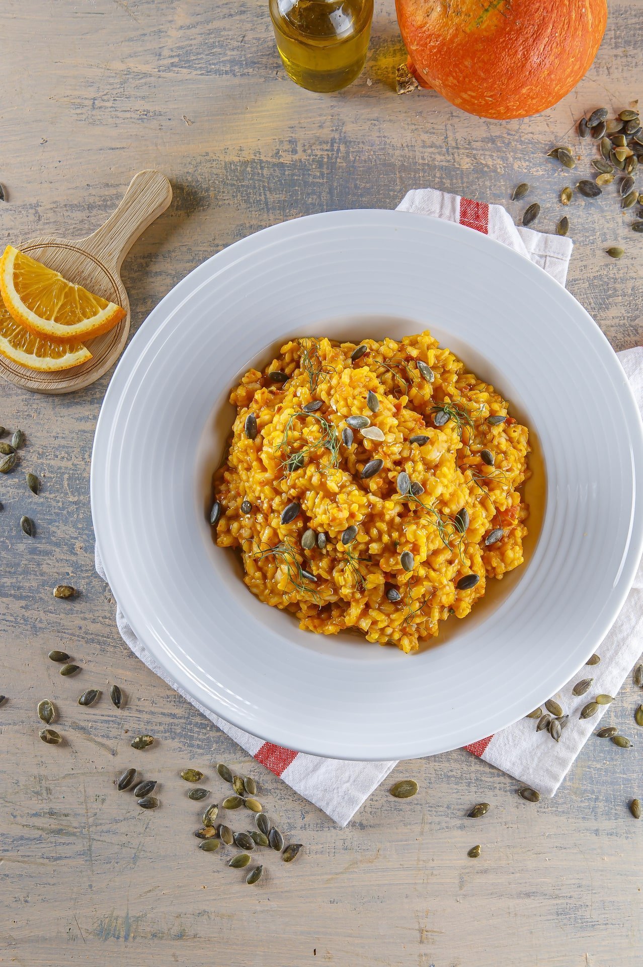 Risoto de abóbora