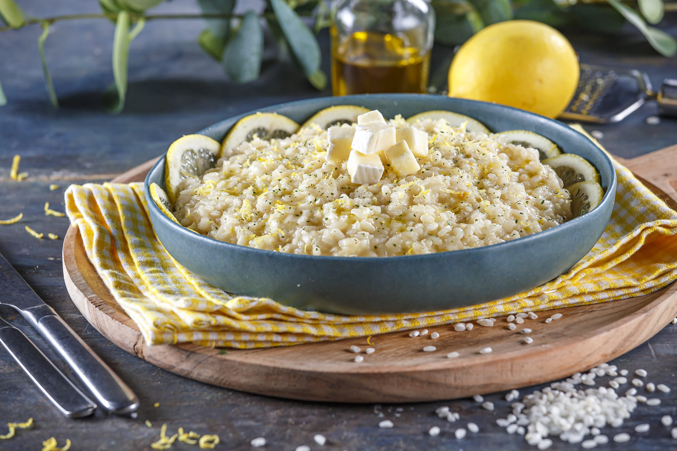 Risoto de limão e brie @Teleculinária