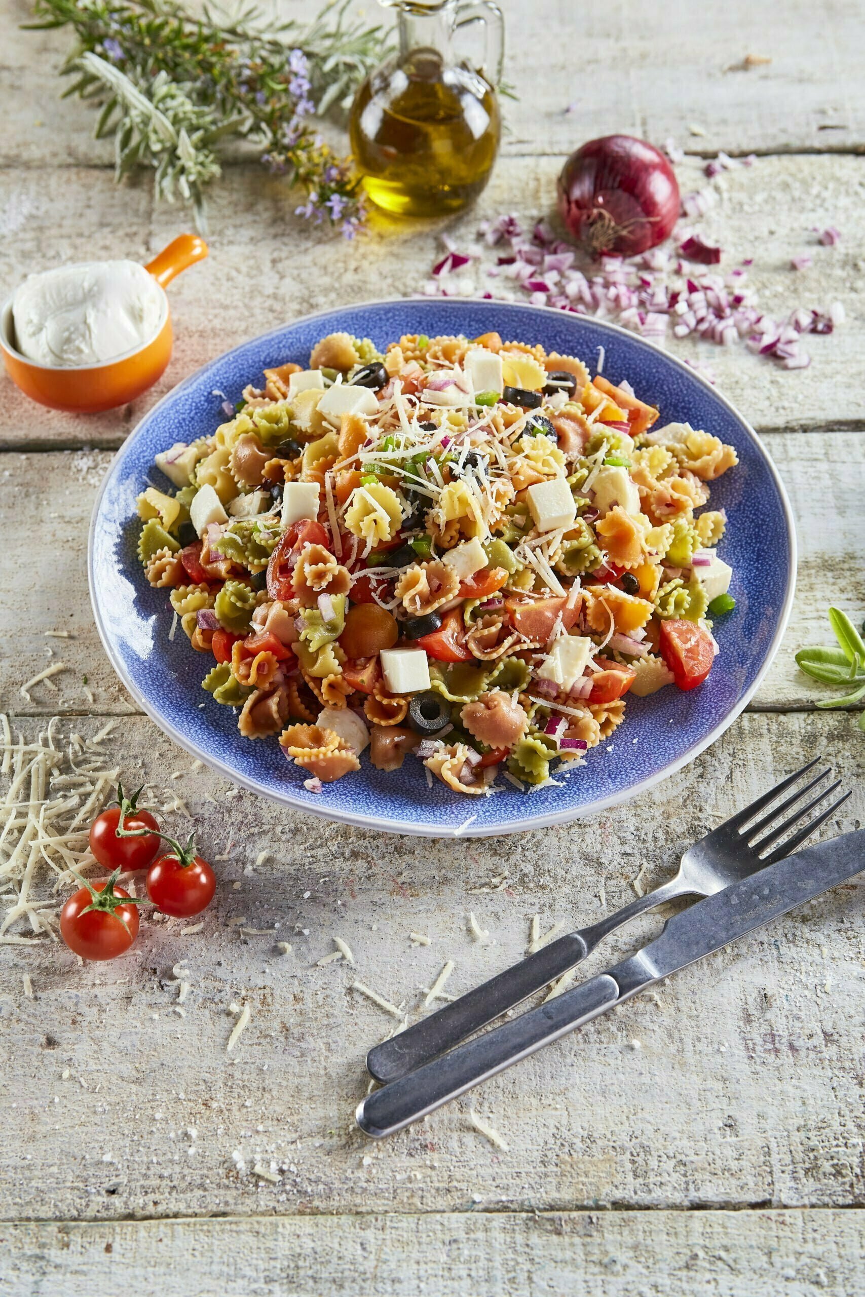Salada clássica de margaridas