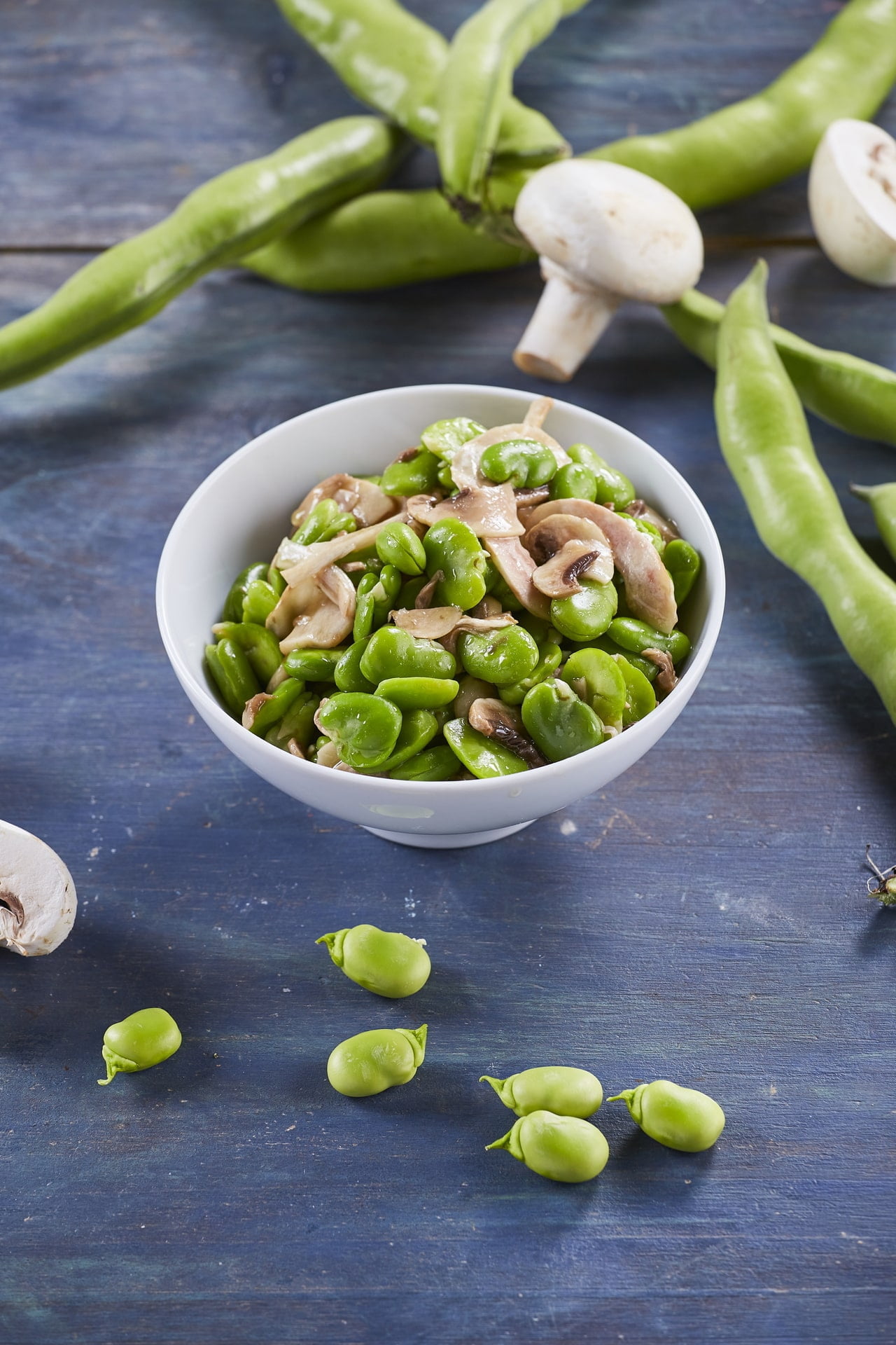 Salada de favas