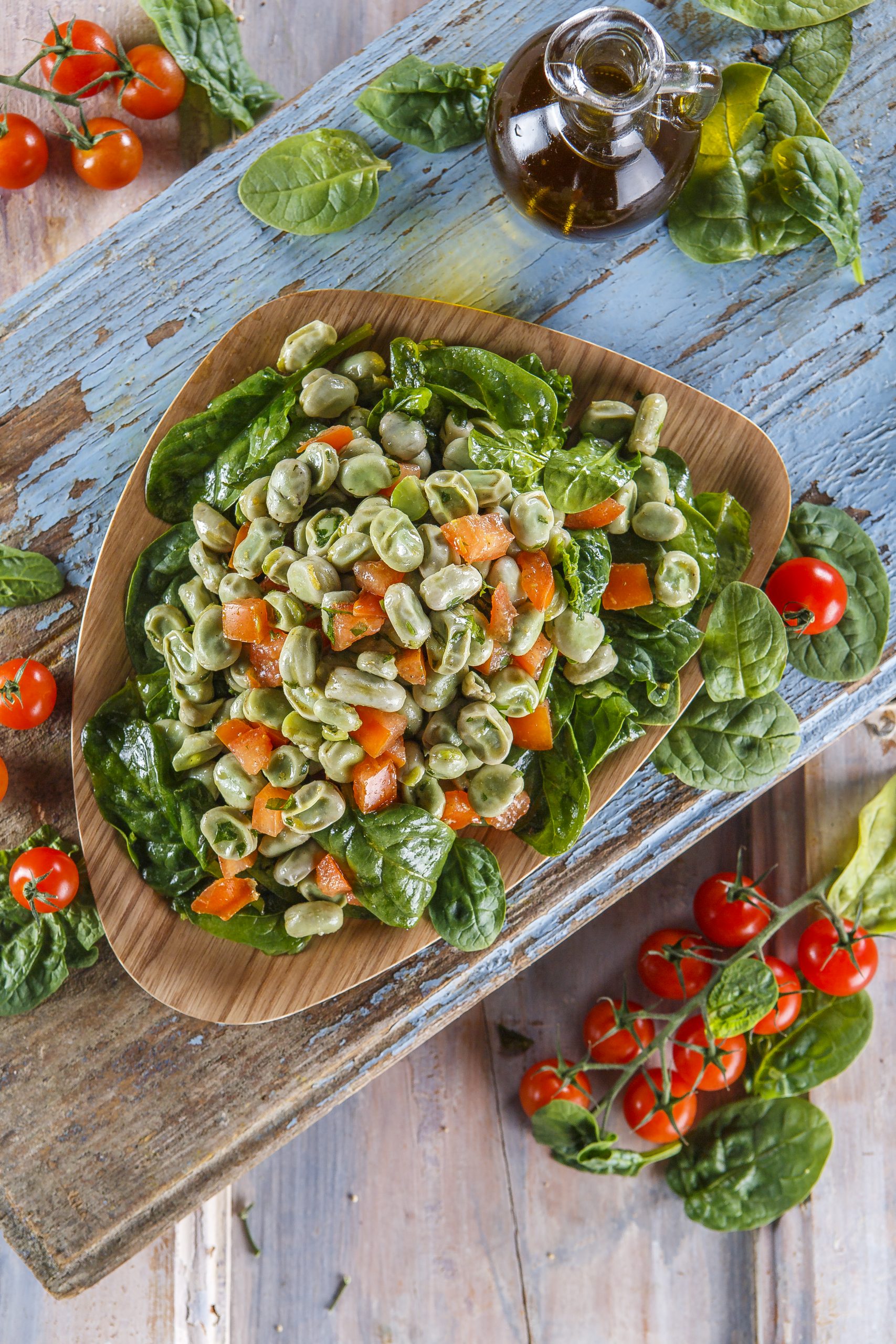 Salada de favas