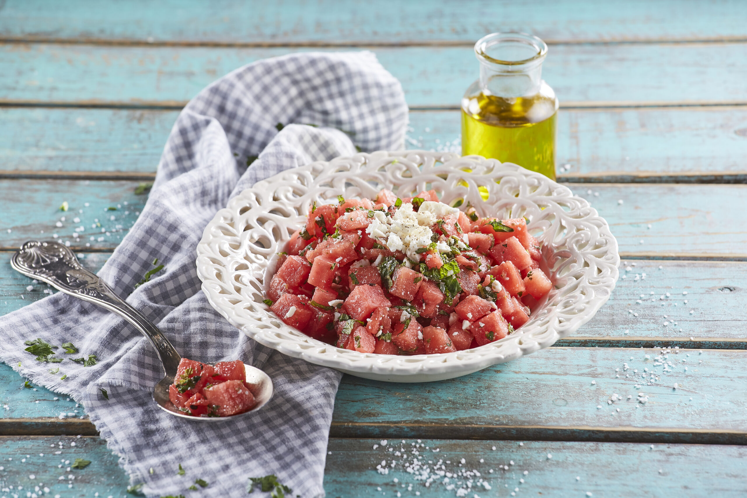 Salada de melancia @TeleCulinária