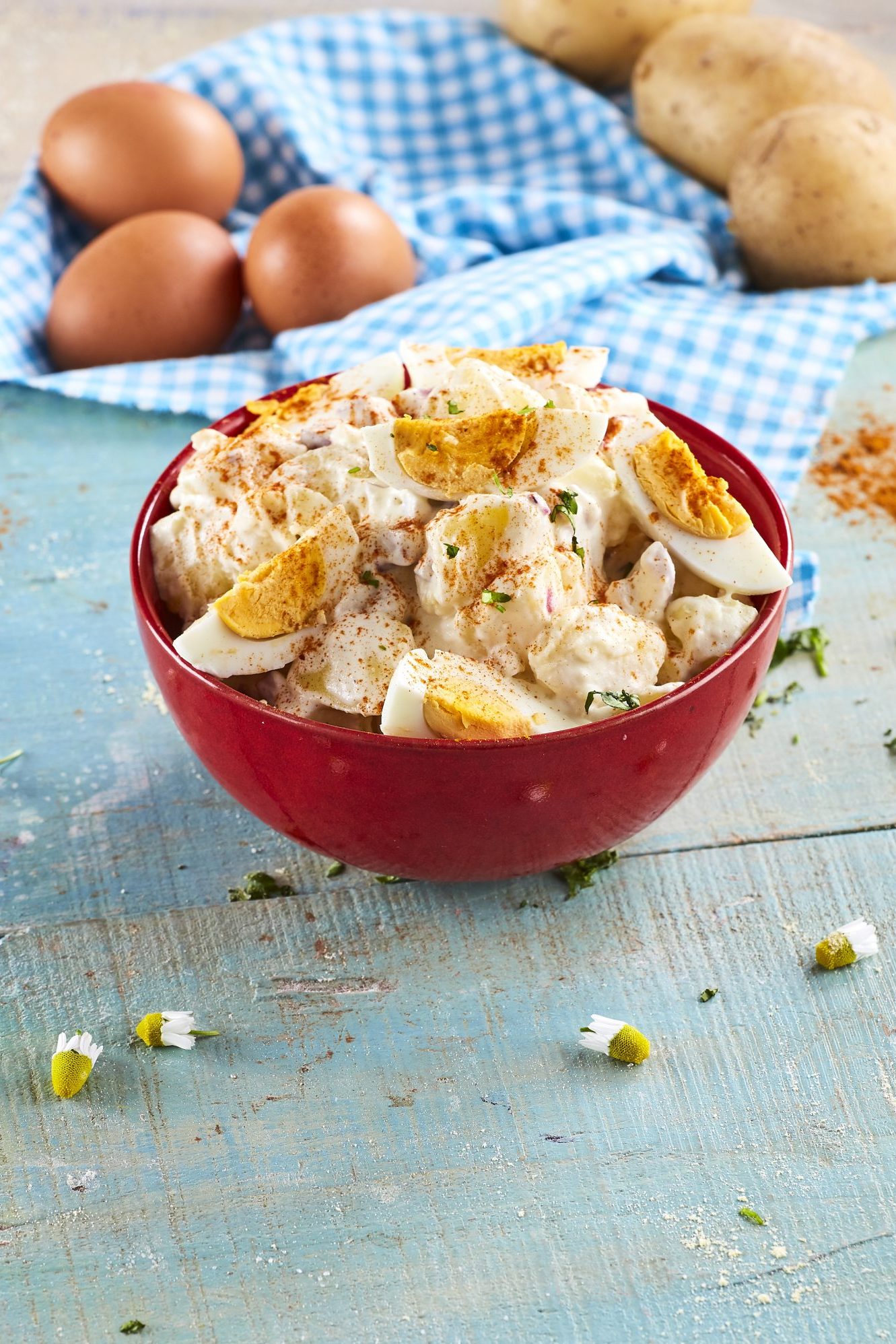 Salada fria de batata