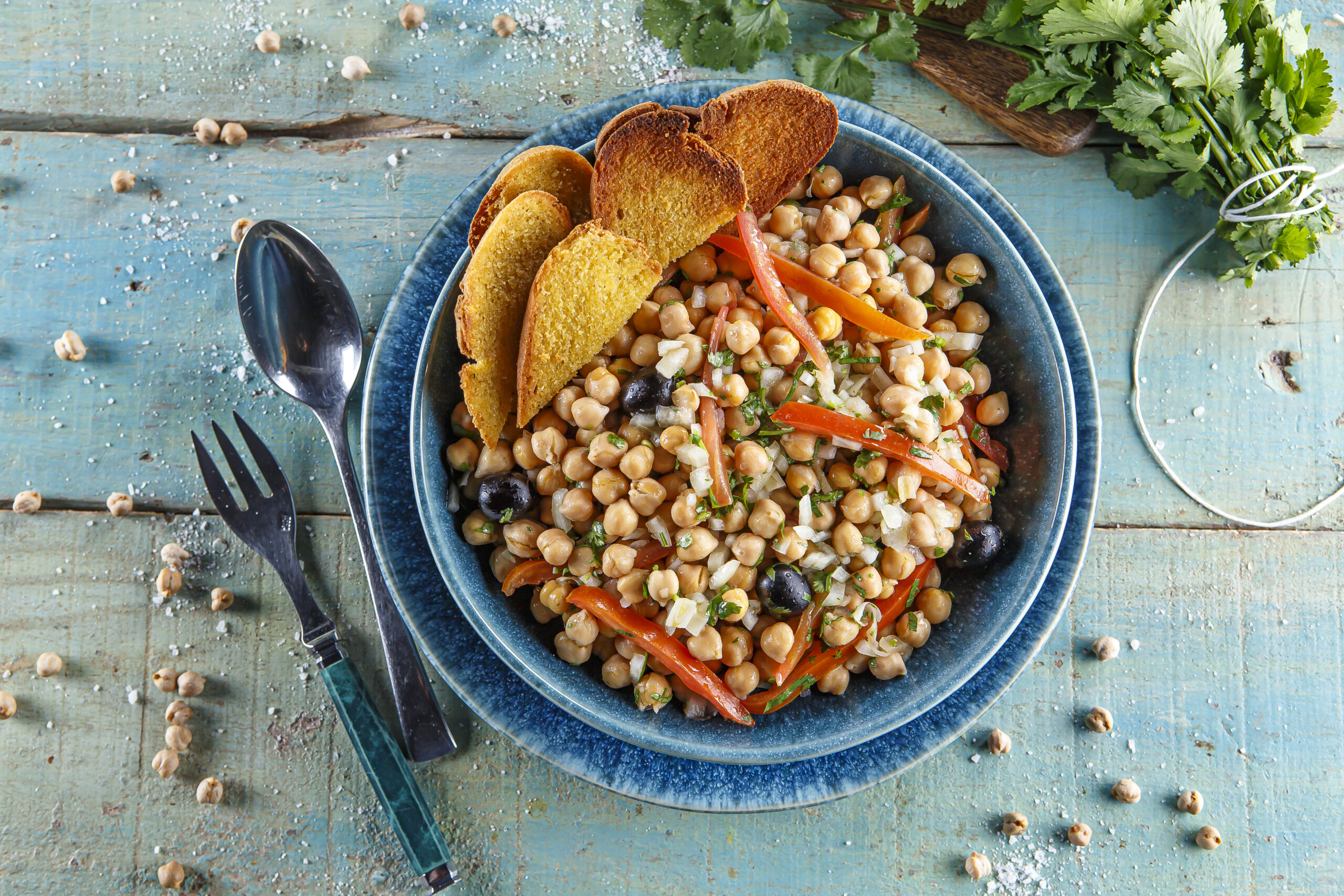 Salada mediterrânica @Teleculinária