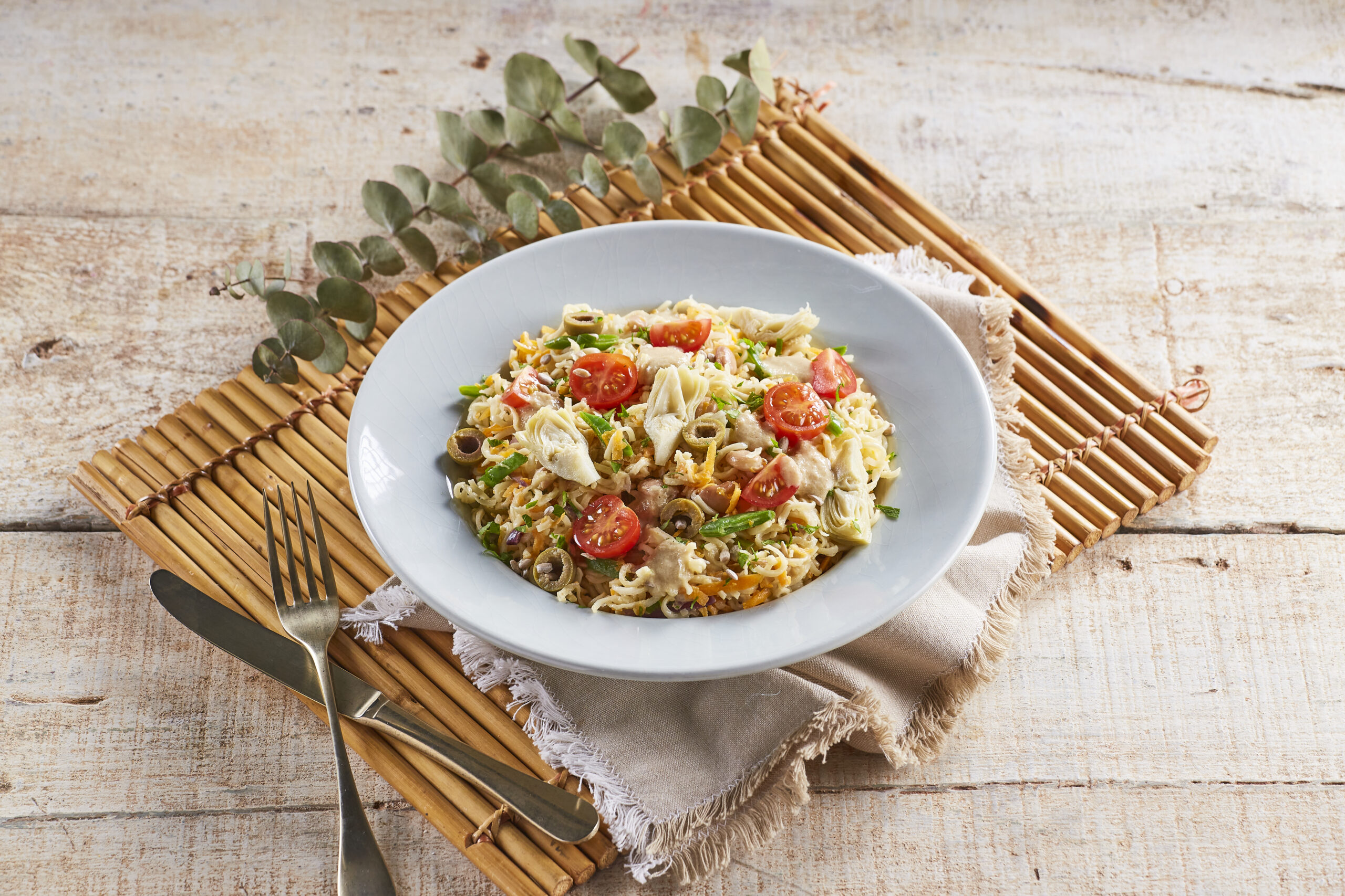 Salada vegan @Teleculinária