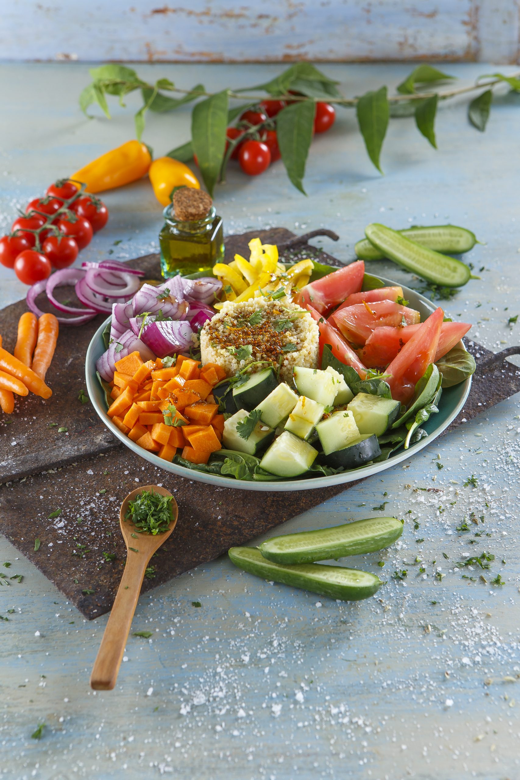 Salada vegan