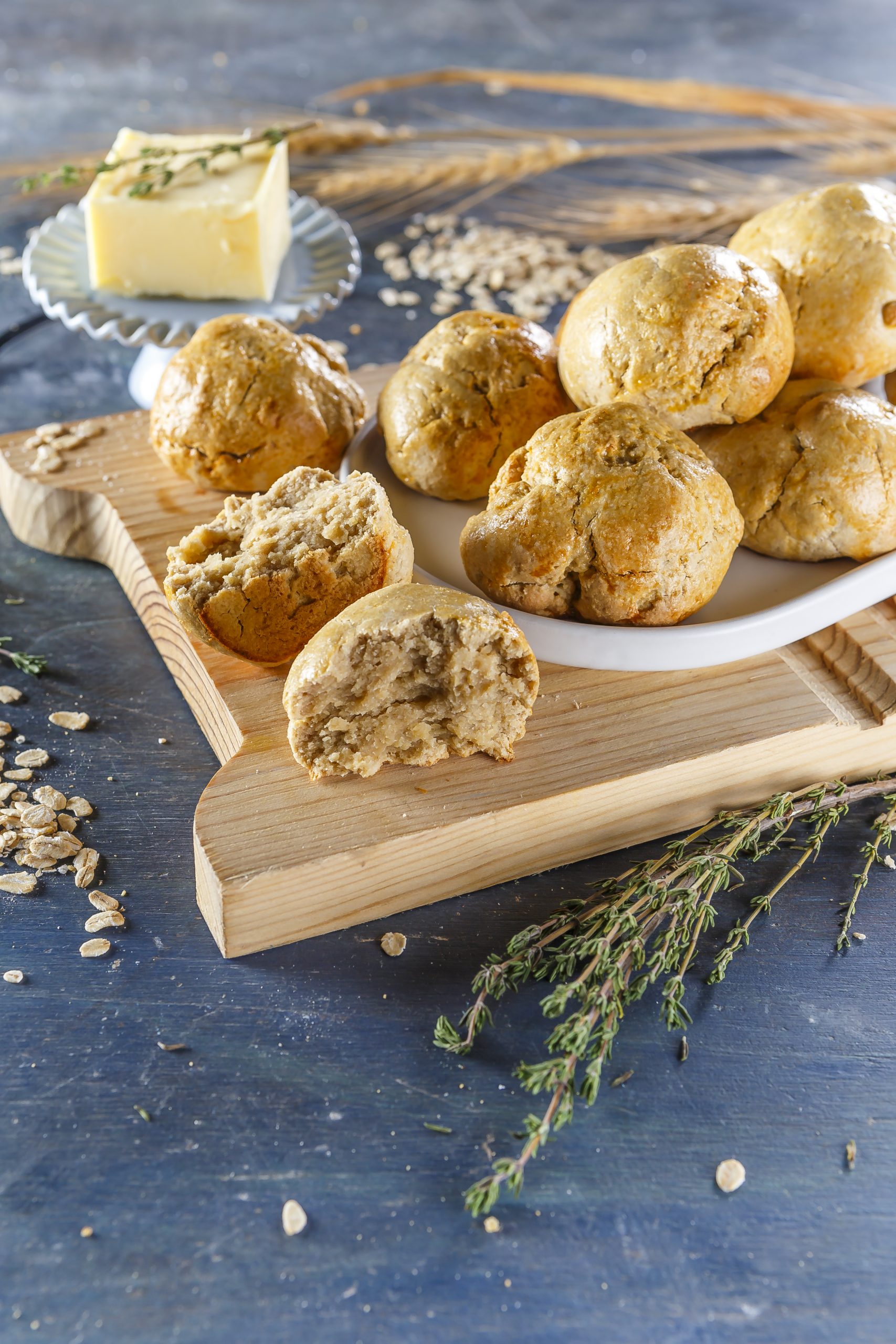 Scones de aveia