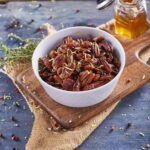 Snack agridoce crocante