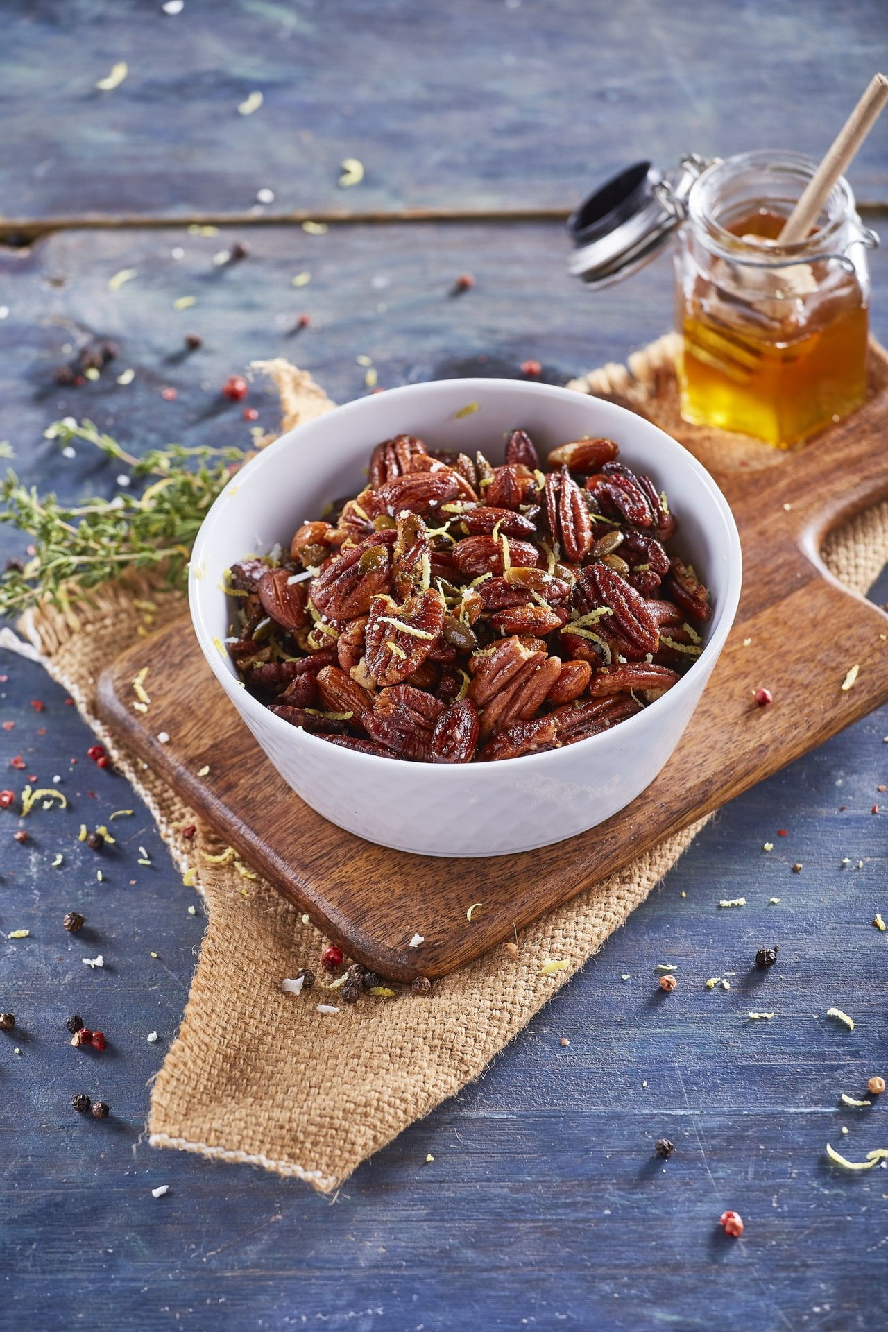 Snack agridoce crocante