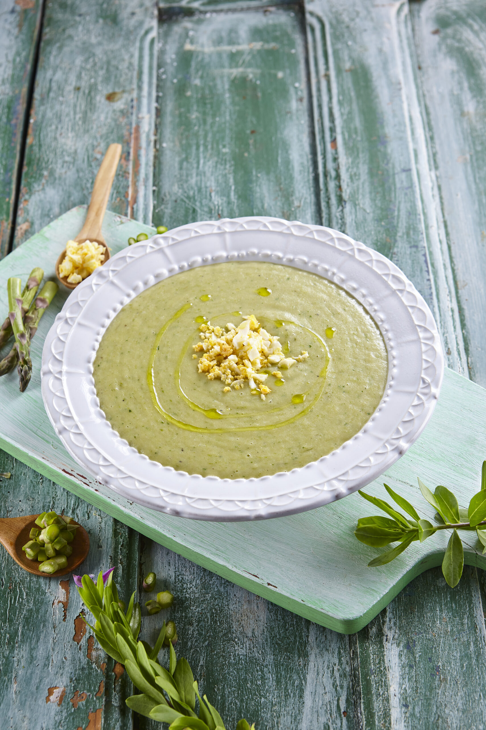 Sopa de espargos