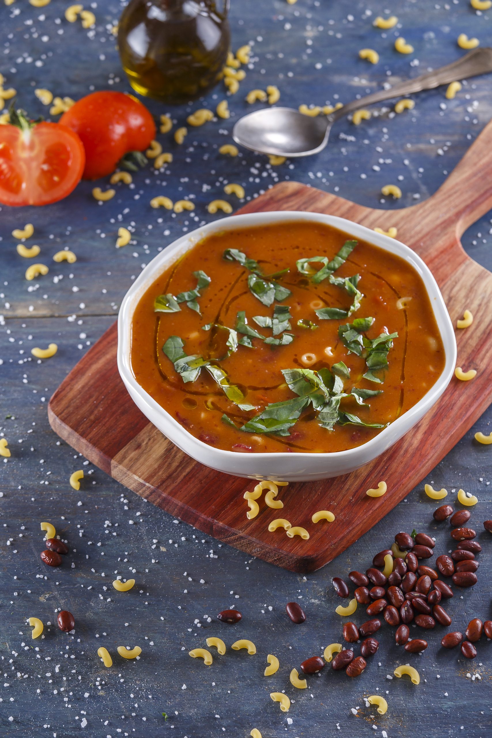 Sopa de feijão com massa