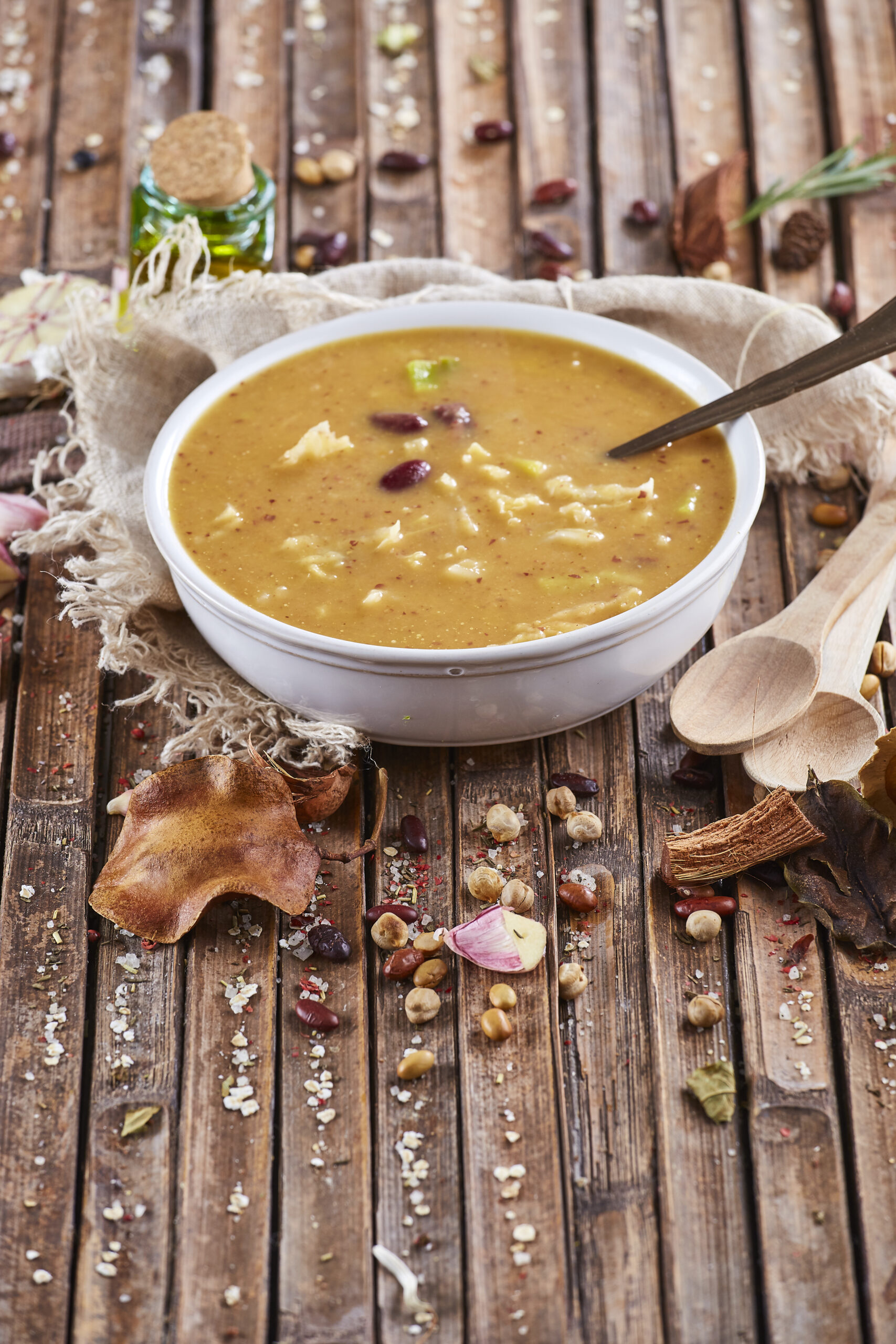 Sopa de feijão encarnado