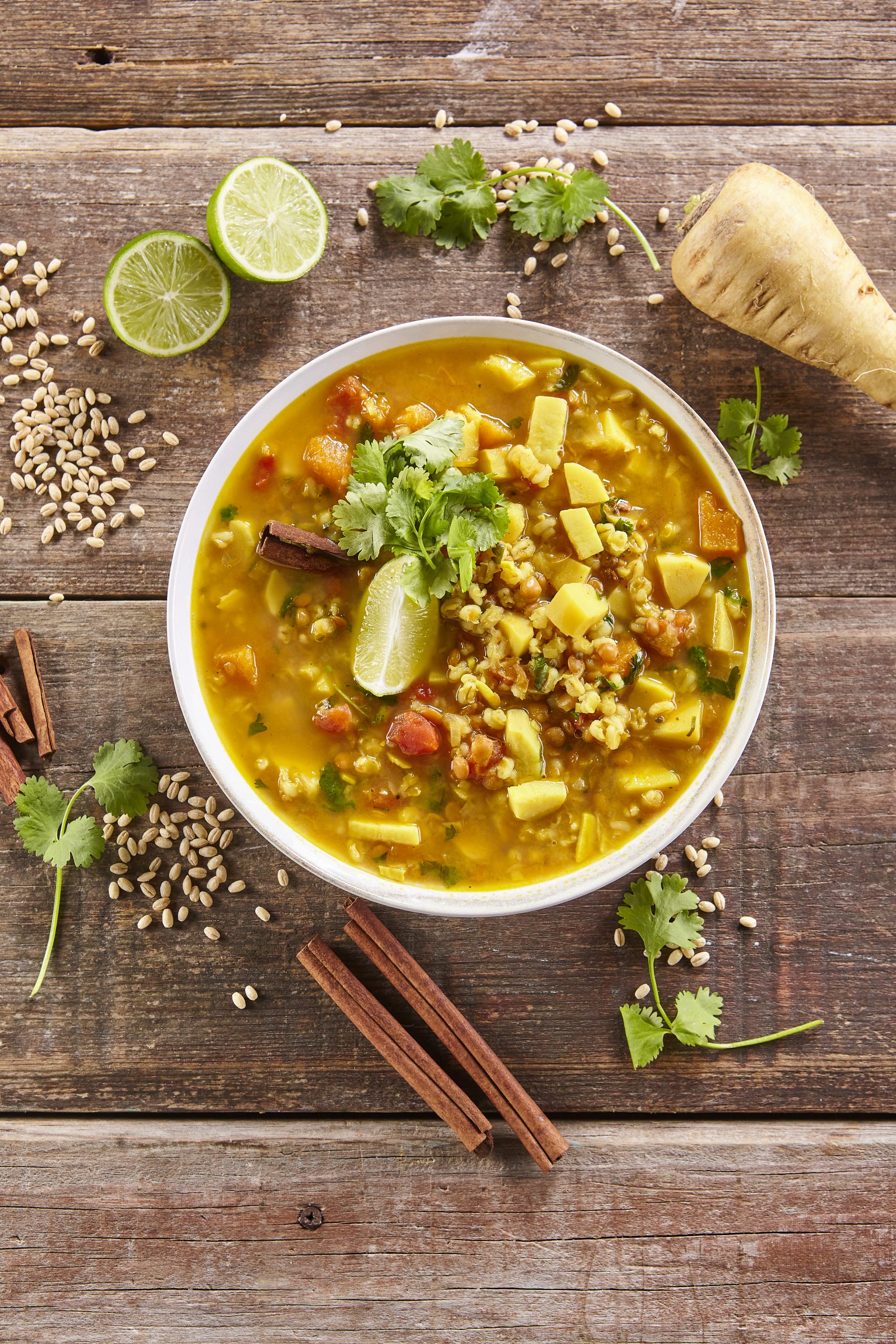 Sopa de inverno à indiana
