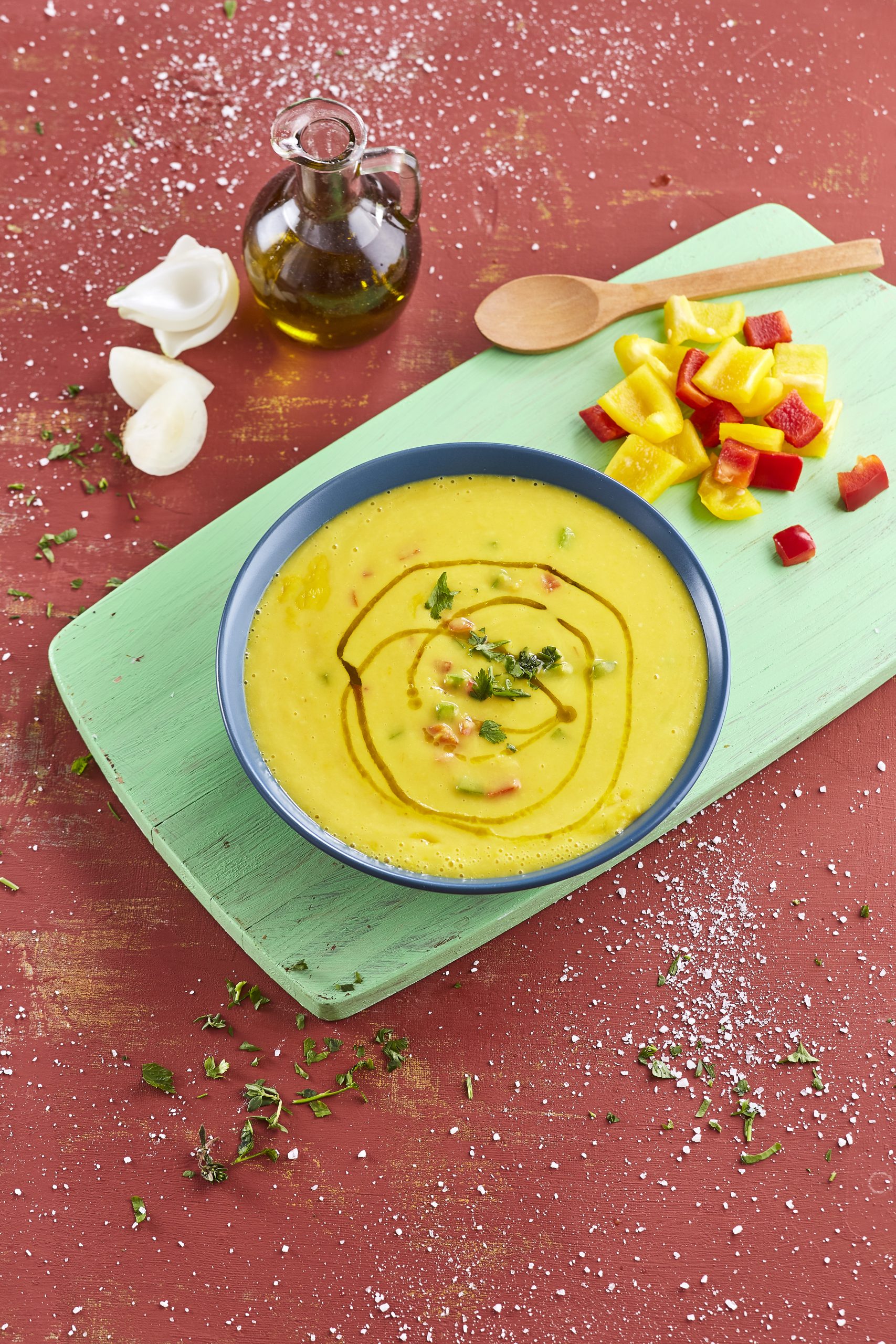 Sopa de pimentos