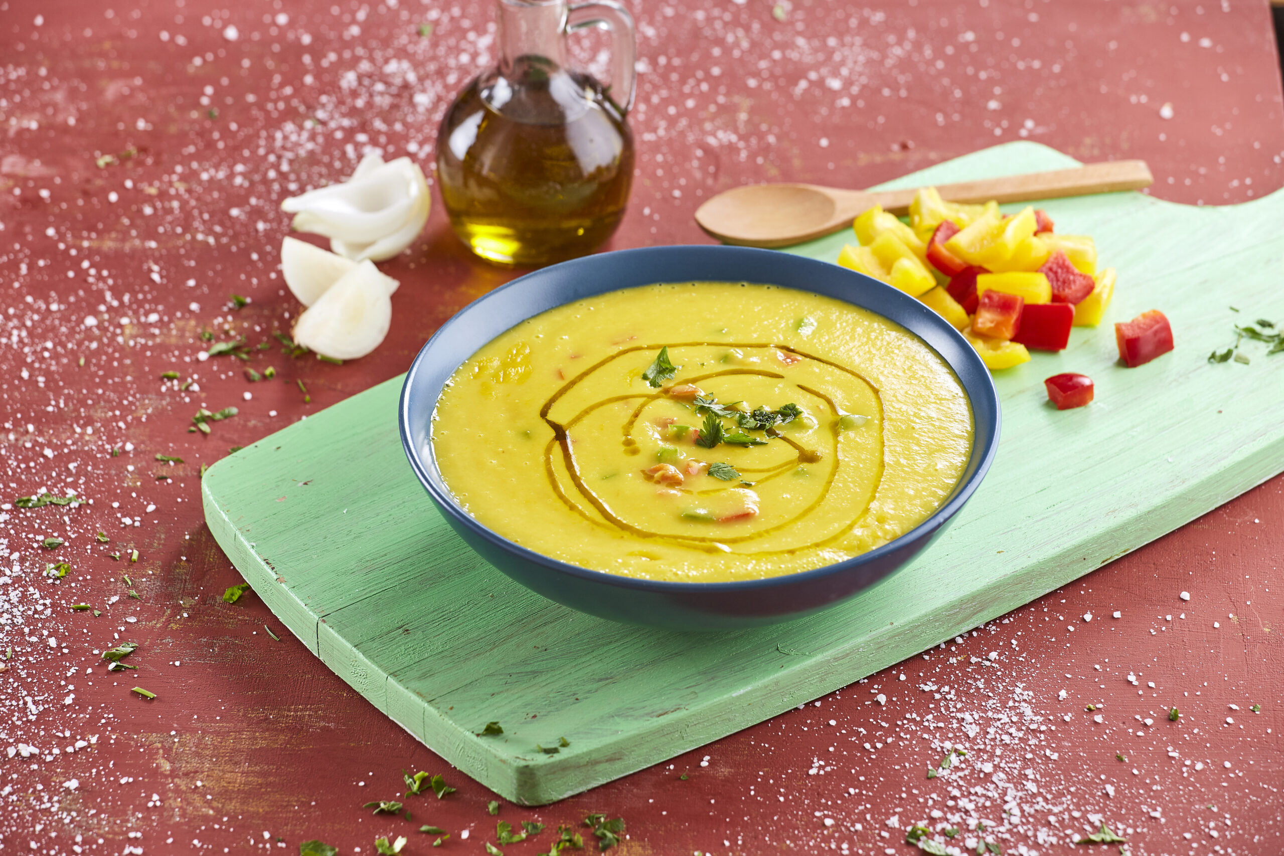 Sopa de pimentos @Teleculinária