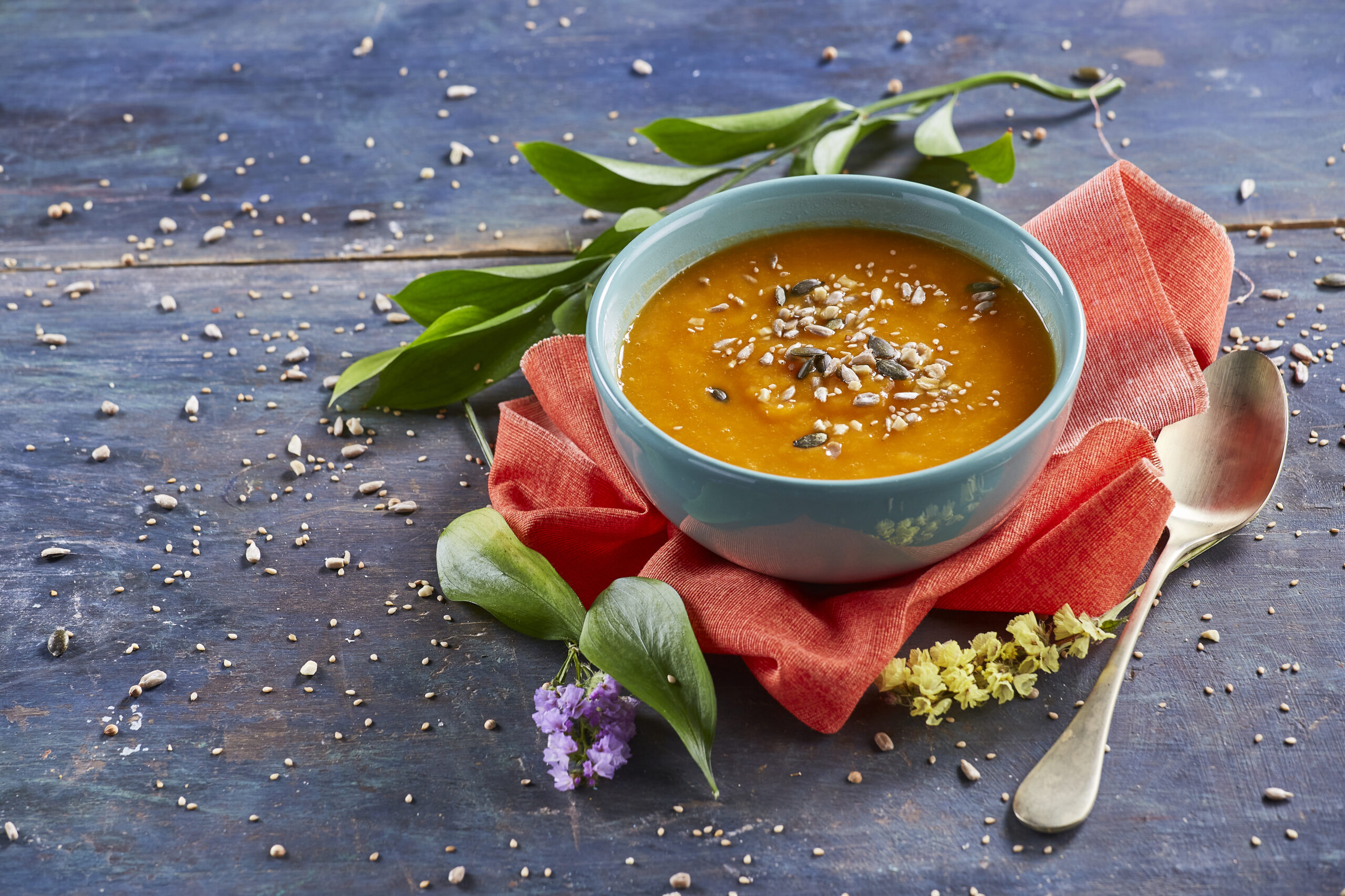 Sopa fria de abóbora @Teleculinária