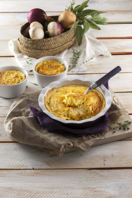 Soufflé de legumes
