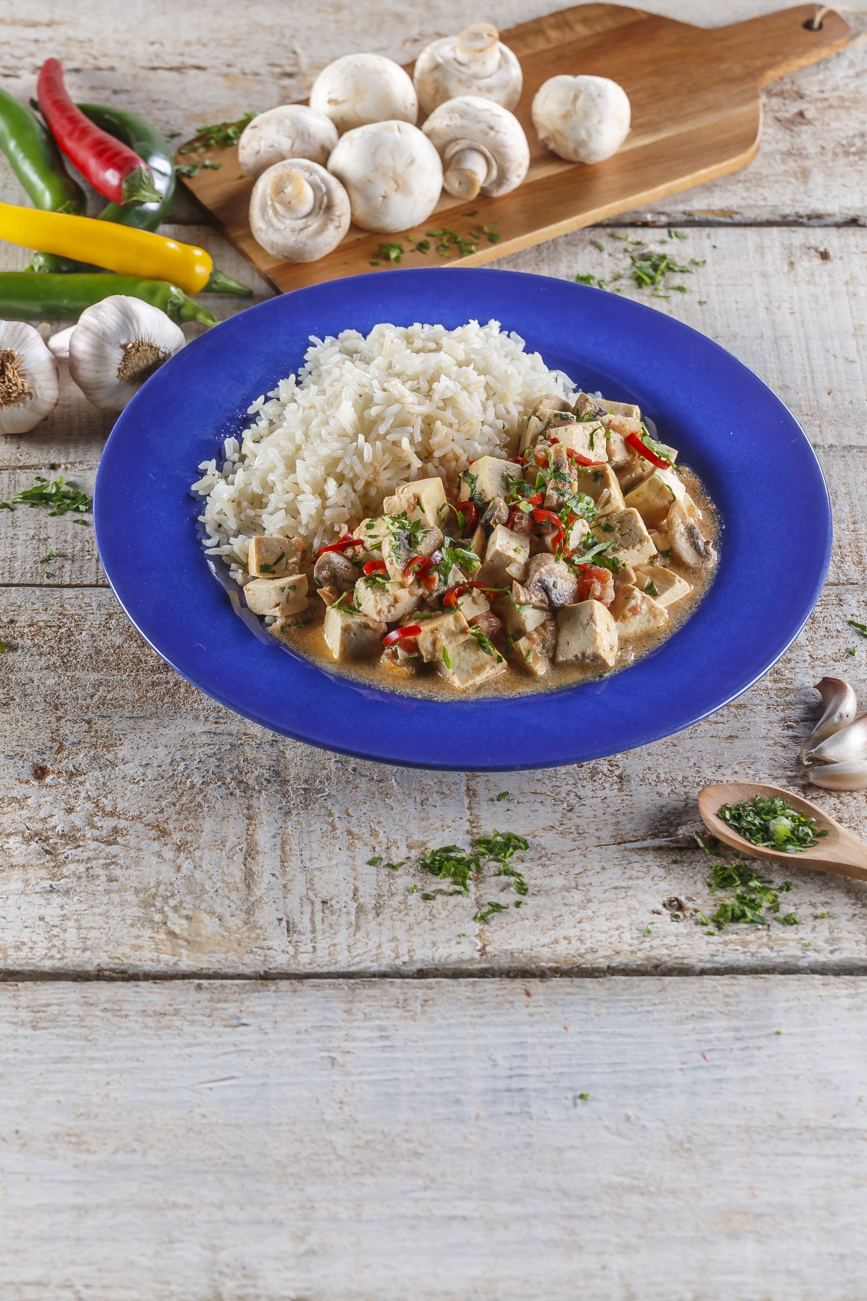 Strogonoff de tofu
