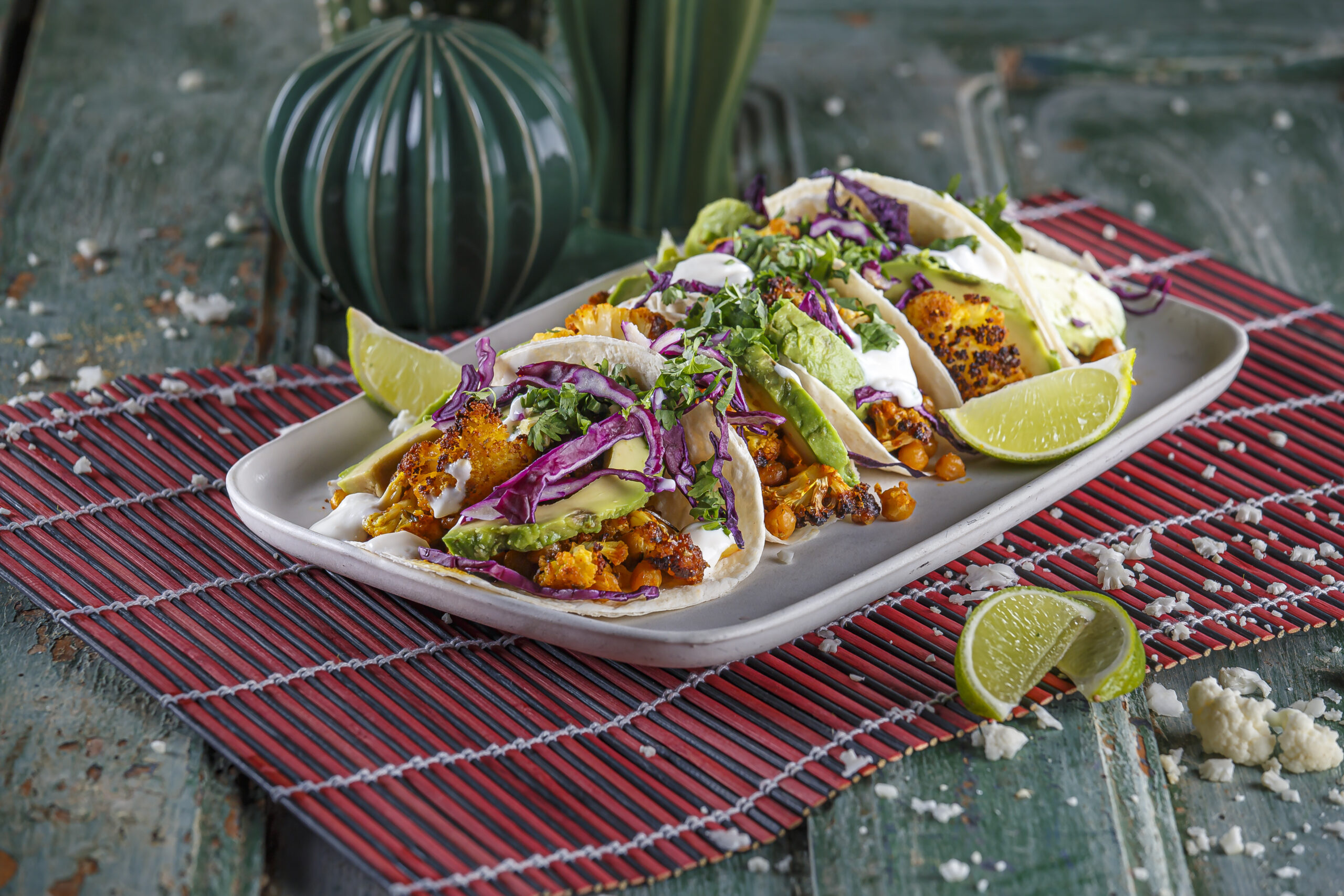 Tacos de couve-flor @Veggie
