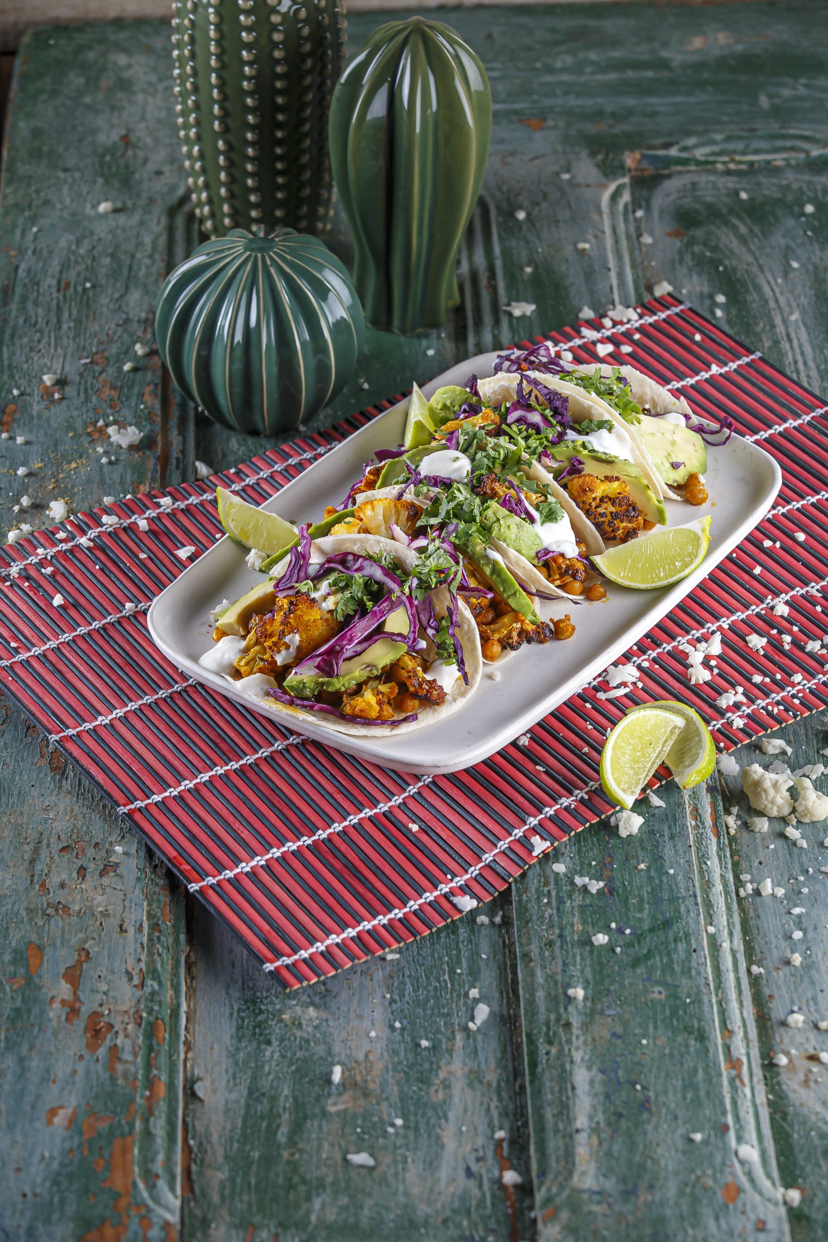 Tacos de couve-flor