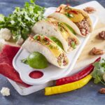 Tacos de couve-flor e noz pecan