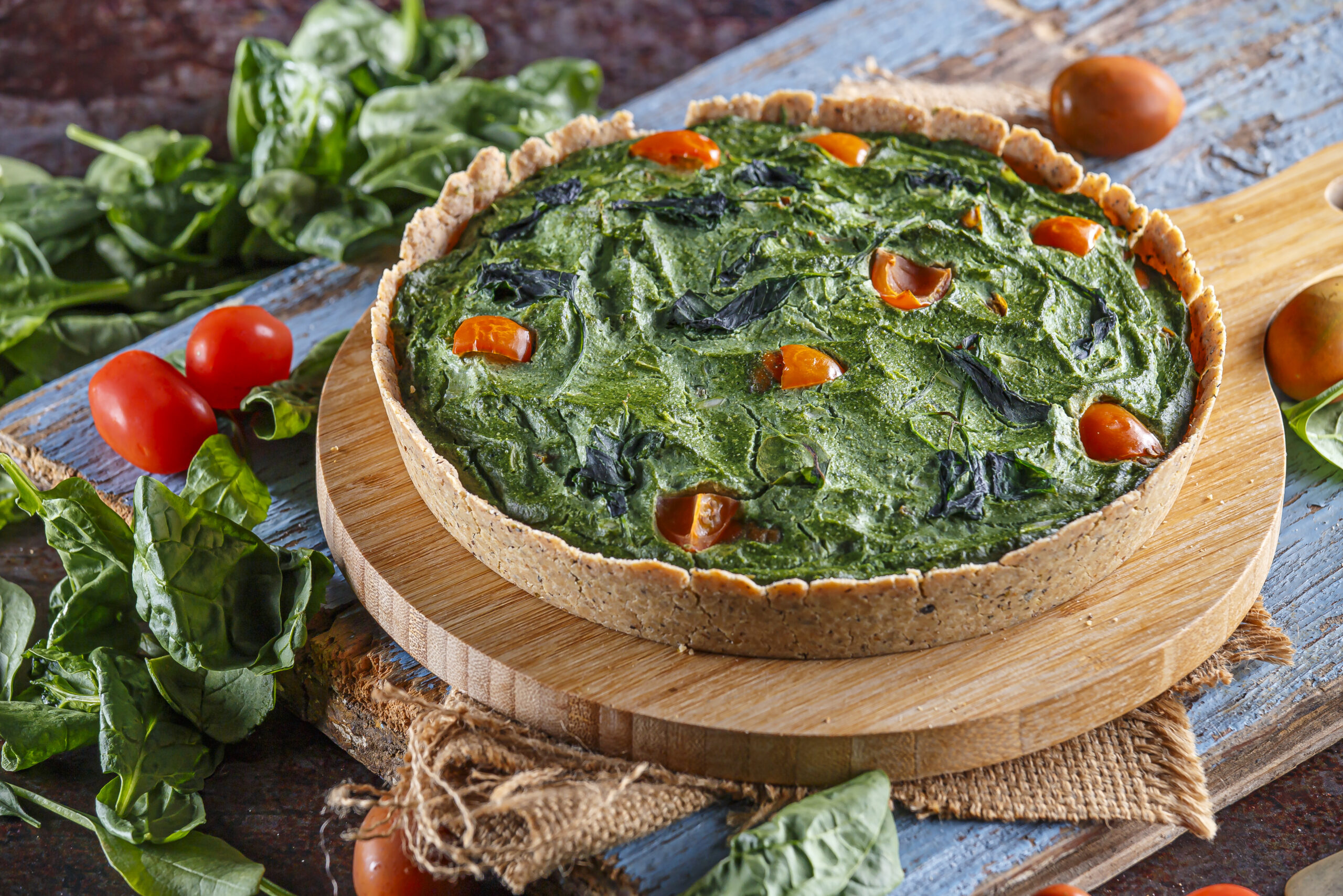 Tarte de espinafres @TeleCulinária
