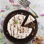 Tarte de gengibre e amendoim