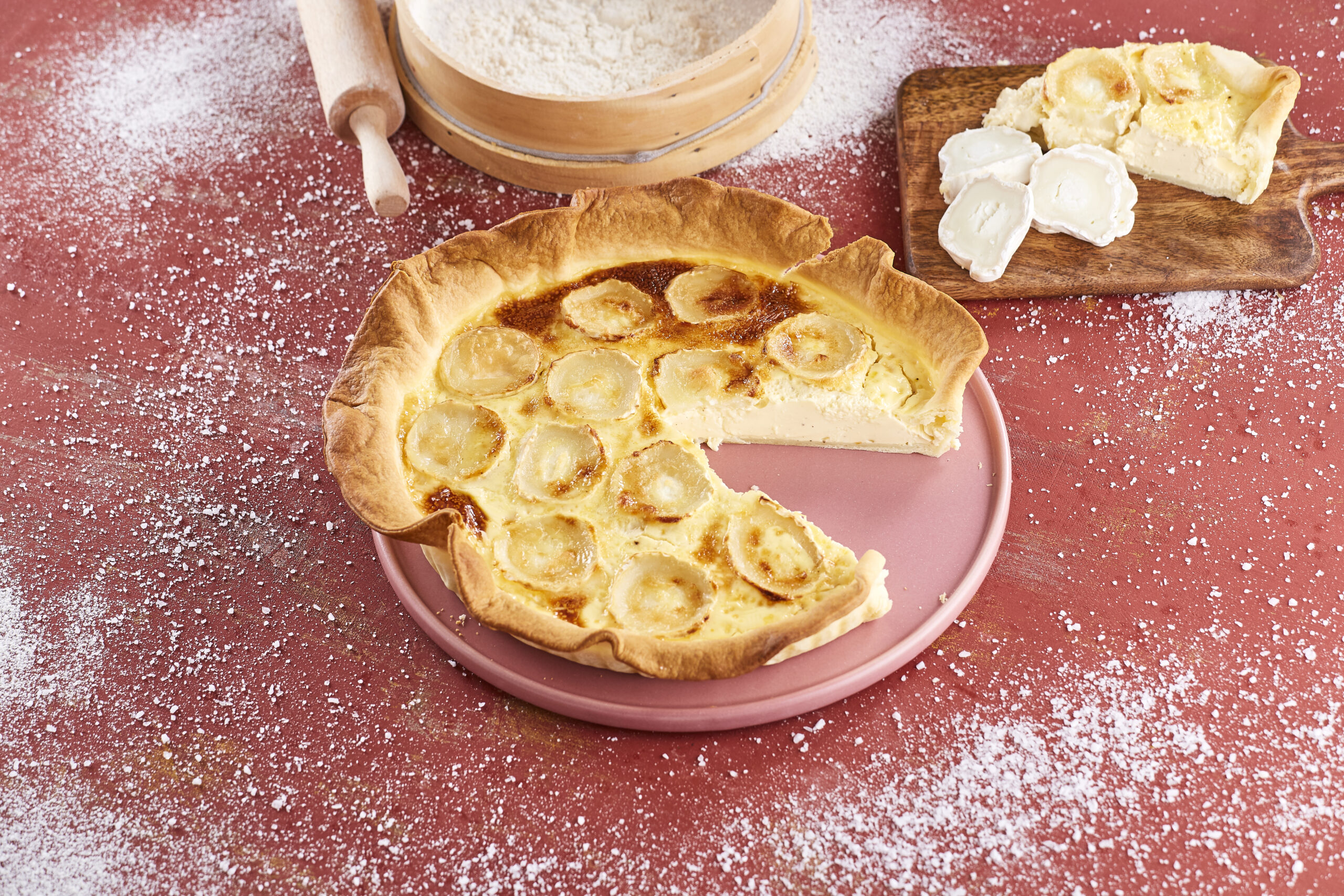 Tarte de queijo agridoce @Teleculinária