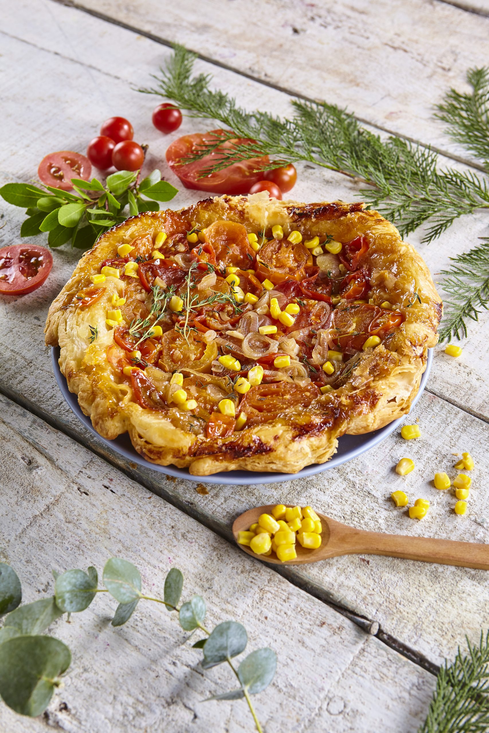 Tarte tatin de tomate
