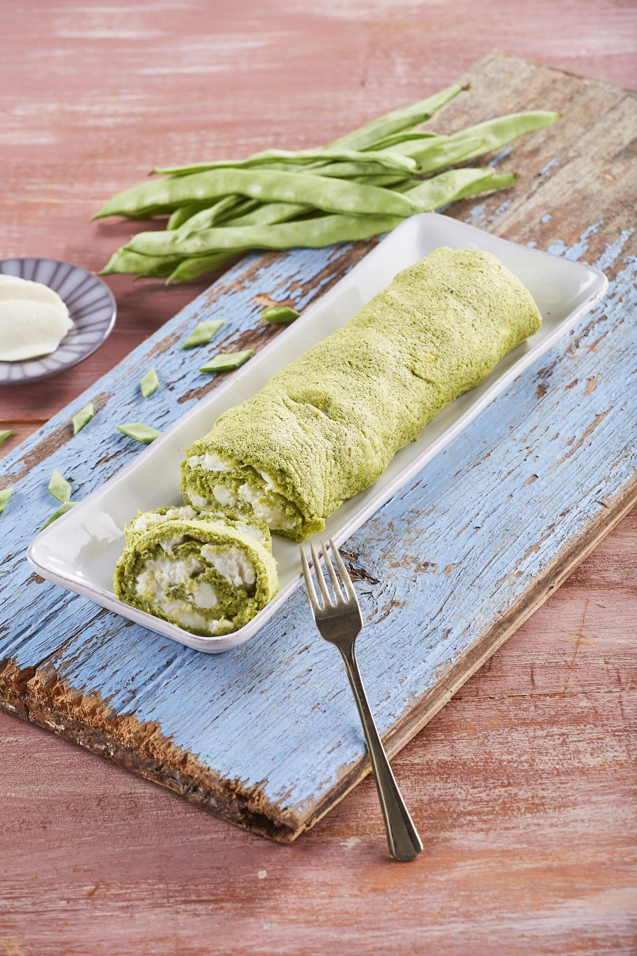 Torta de feijão-verde