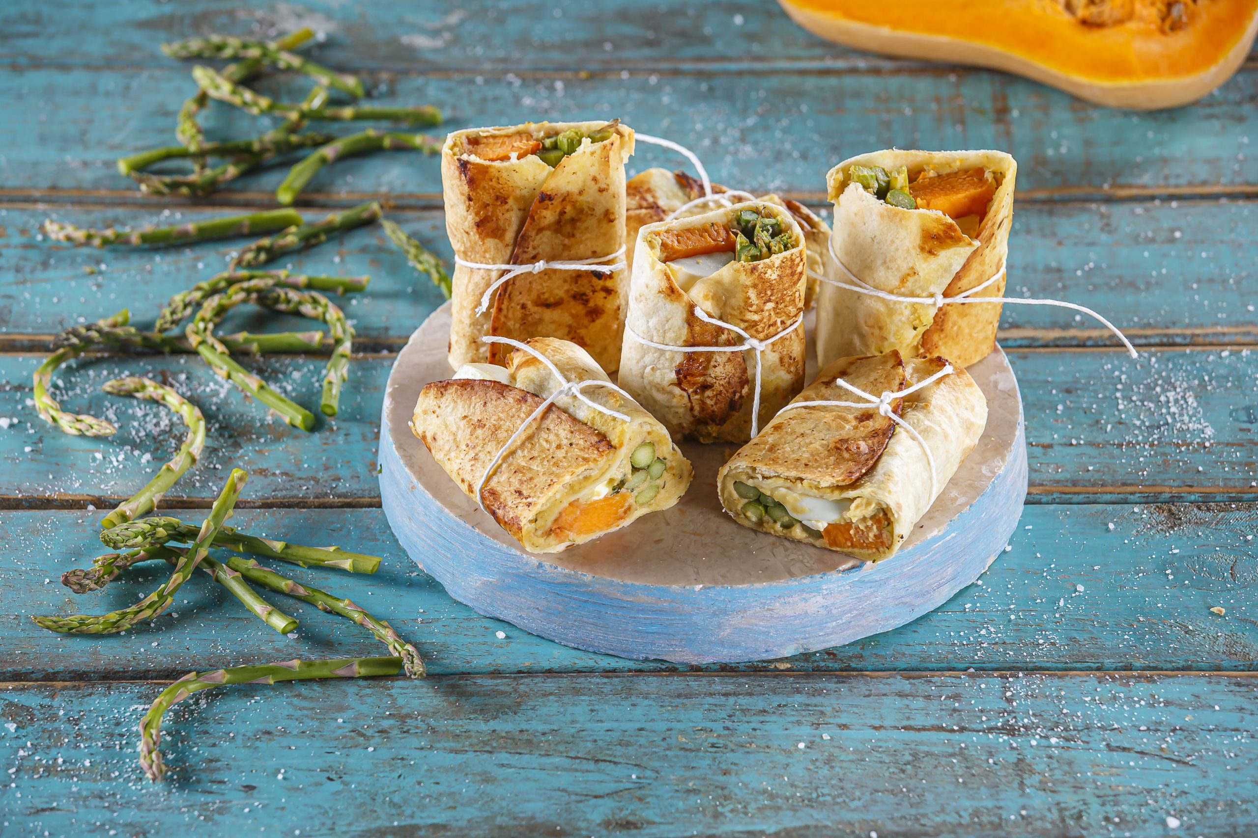 Wraps com húmus
