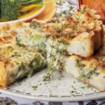 Quiche de brócolos e couve-flor