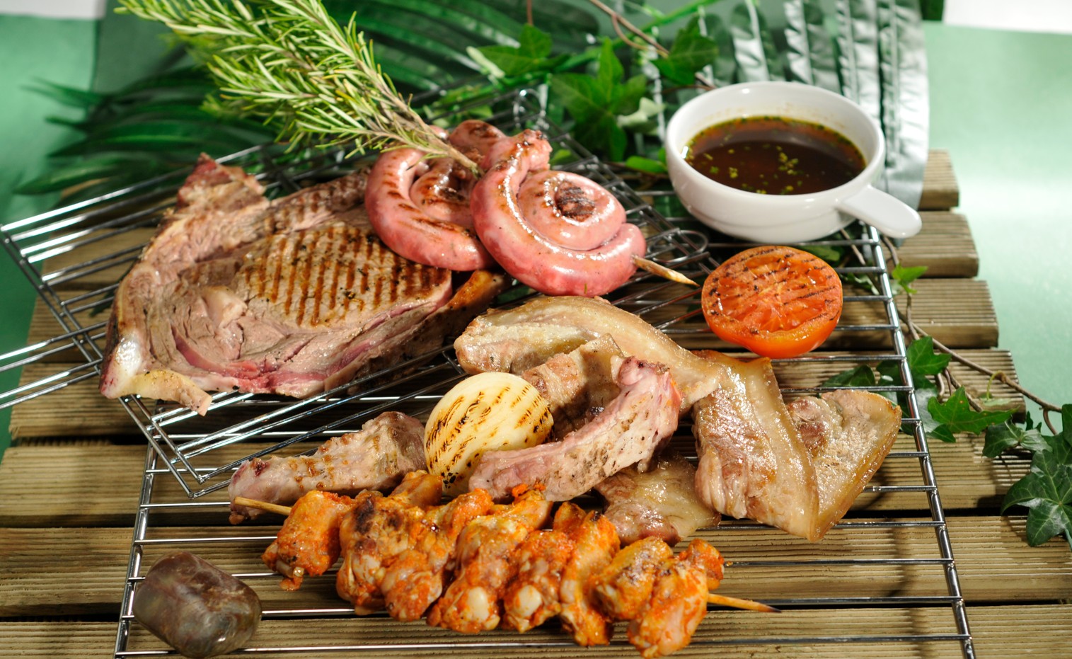 Churrasco de carnes variadas
