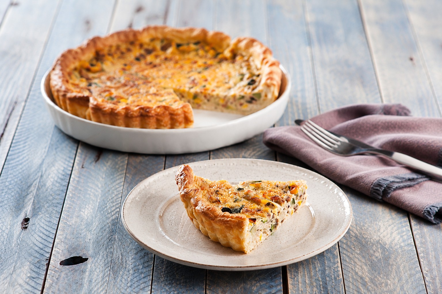 Quiche de atum
