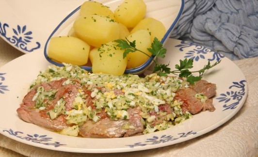 Bifes à padre Piedade