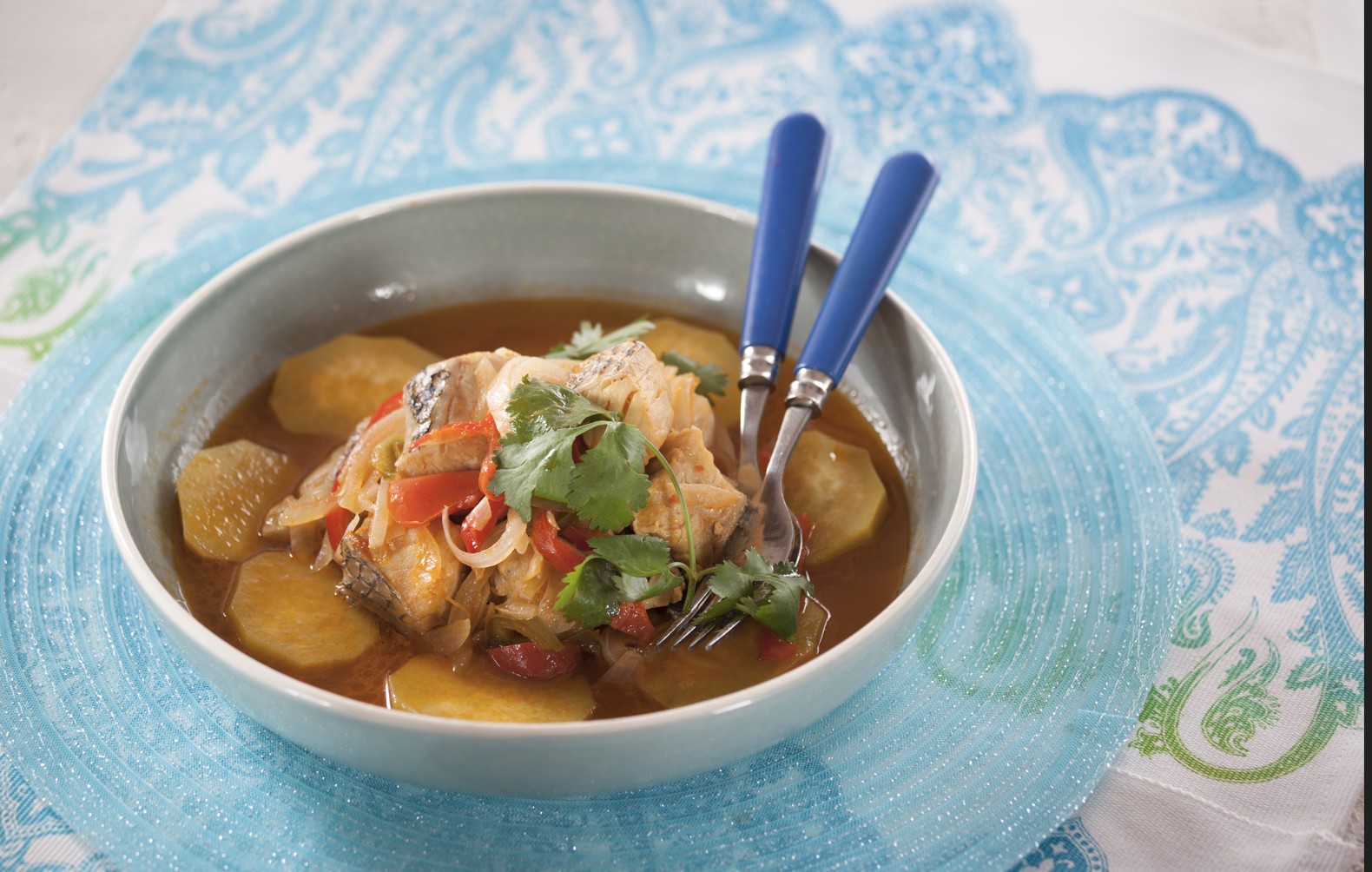 Receita fácil de Caldeirada de Garoupa com batata-doce