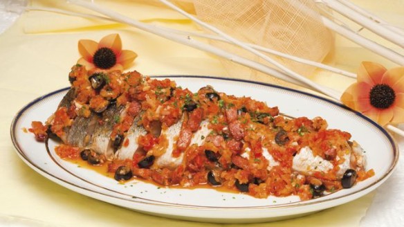 Pescada à olival