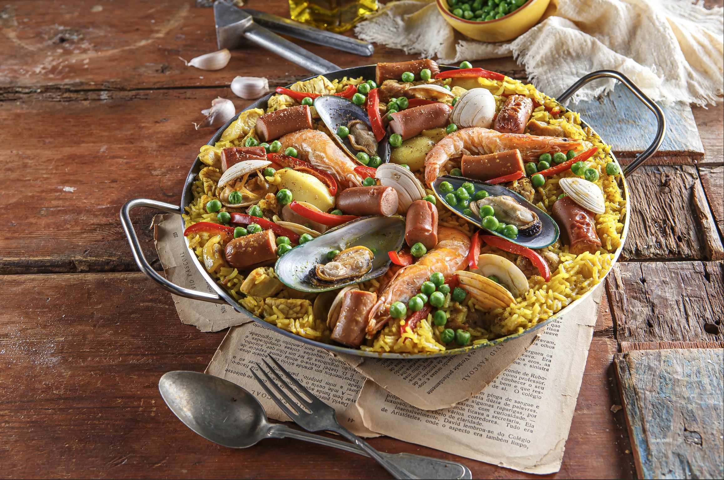 Arroz a valenciana - Paella